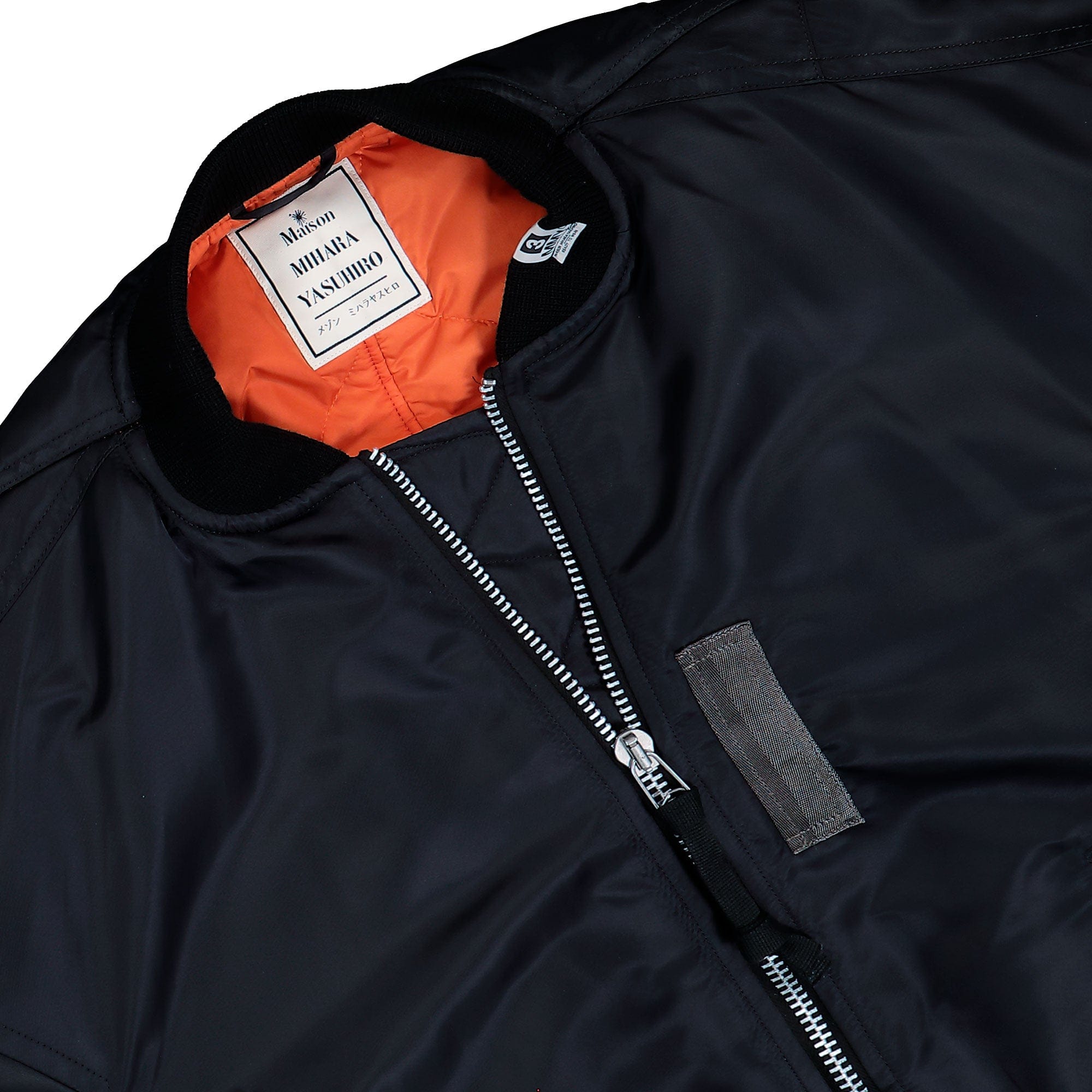 Maison Mihara Yasuhiro Back Vest Bomber Jacket