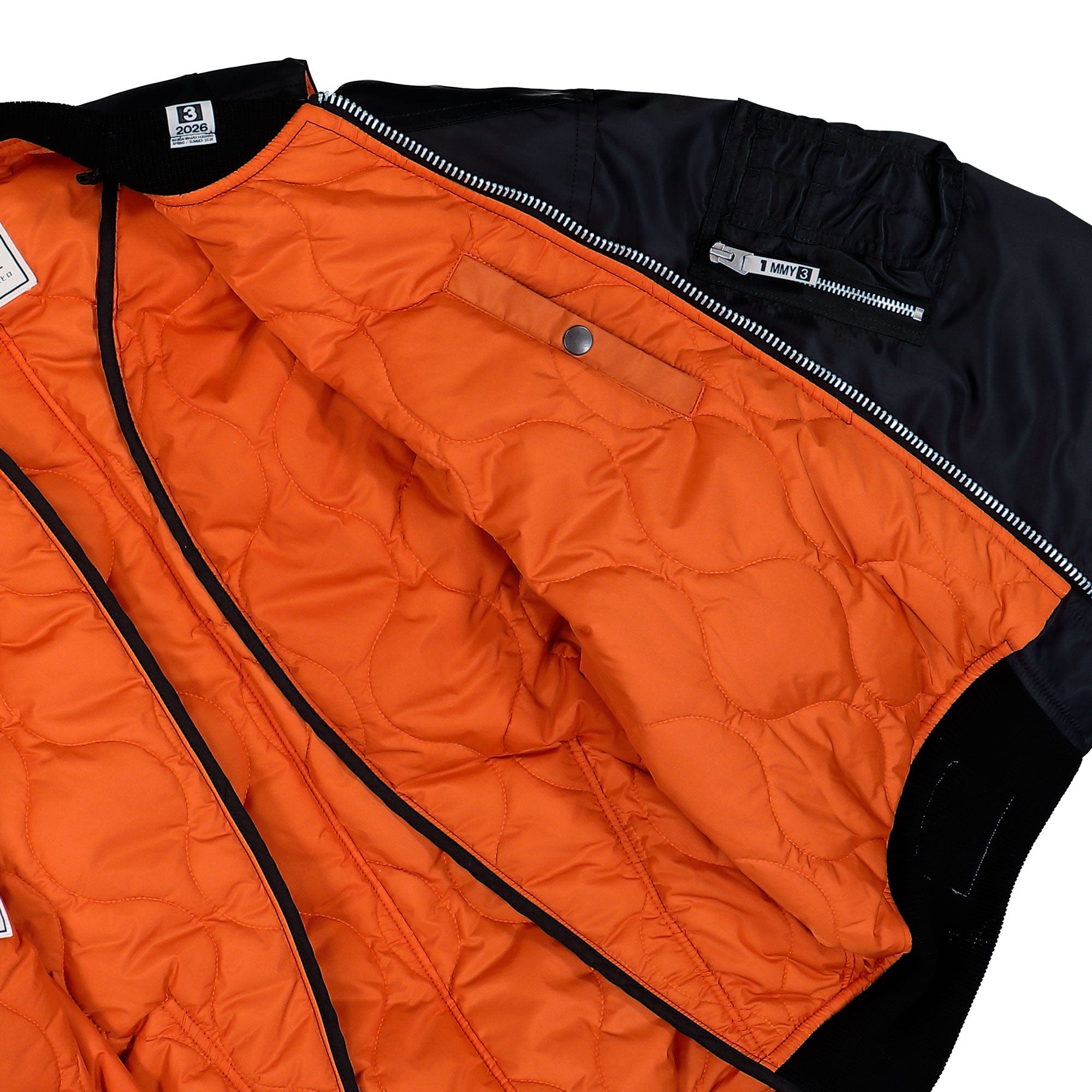 Maison Mihara Yasuhiro Back Vest Bomber Jacket