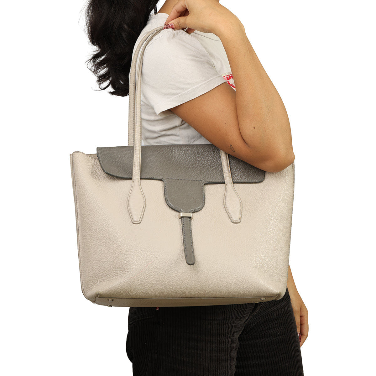 TODS JOY FLAP MEDIUM TOTE BAG