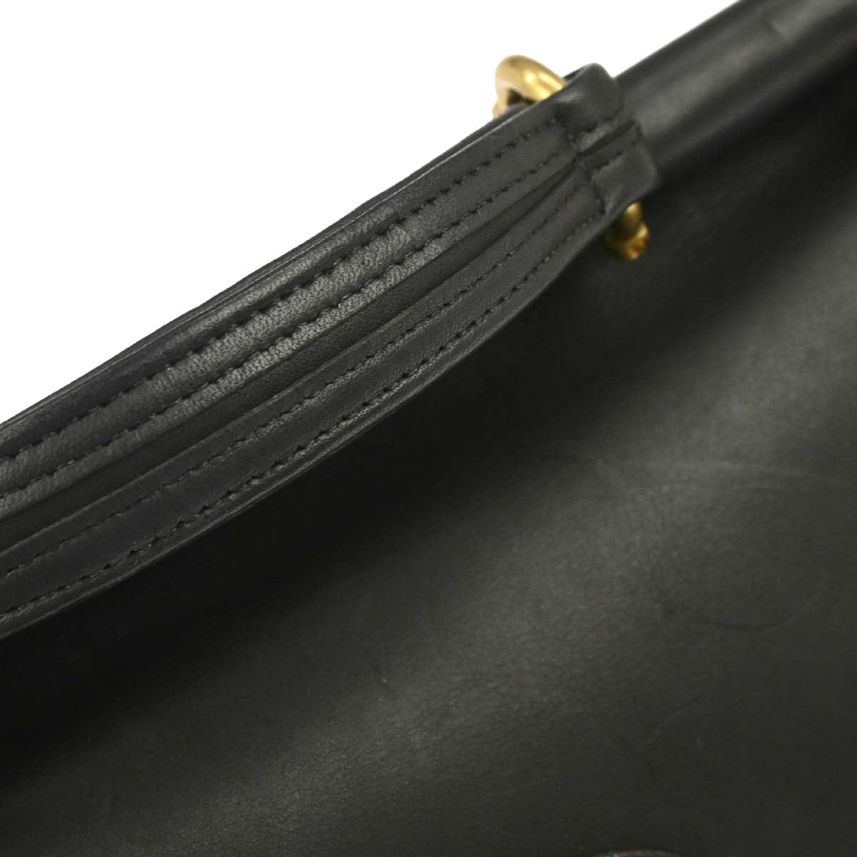 Other Brand Coach Black Leather 2way Shoulder Handbag