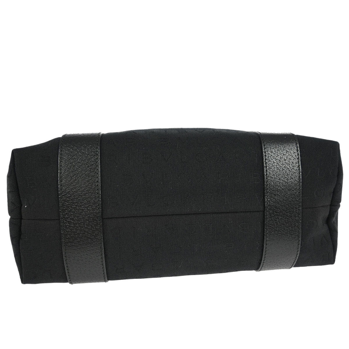 Other Brand Bvlgari Black Canvas Logomania Tote Handbag