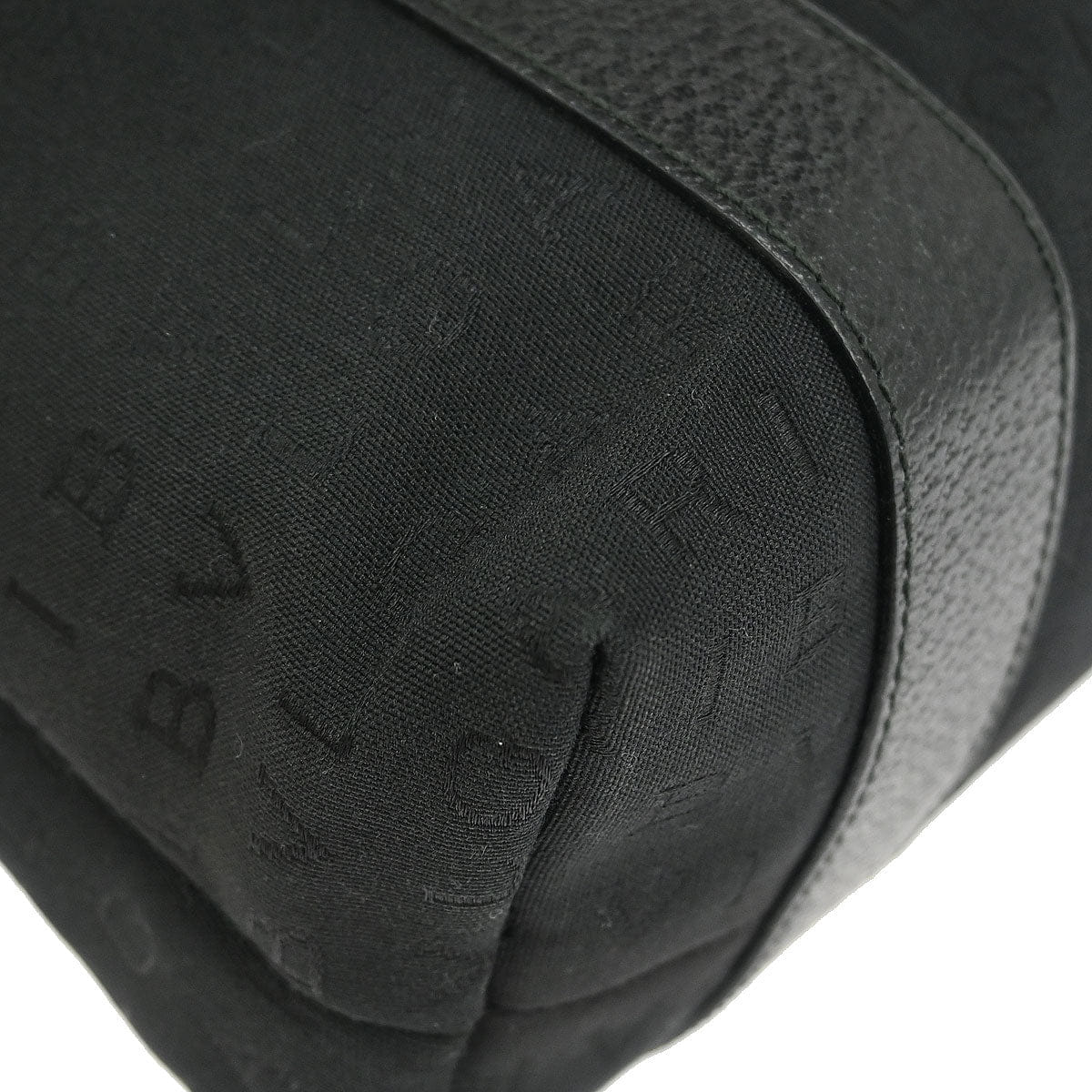 Other Brand Bvlgari Black Canvas Logomania Tote Handbag