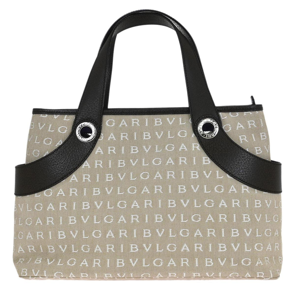 Other Brand Bvlgari Beige Brown Logomania Tote Bag