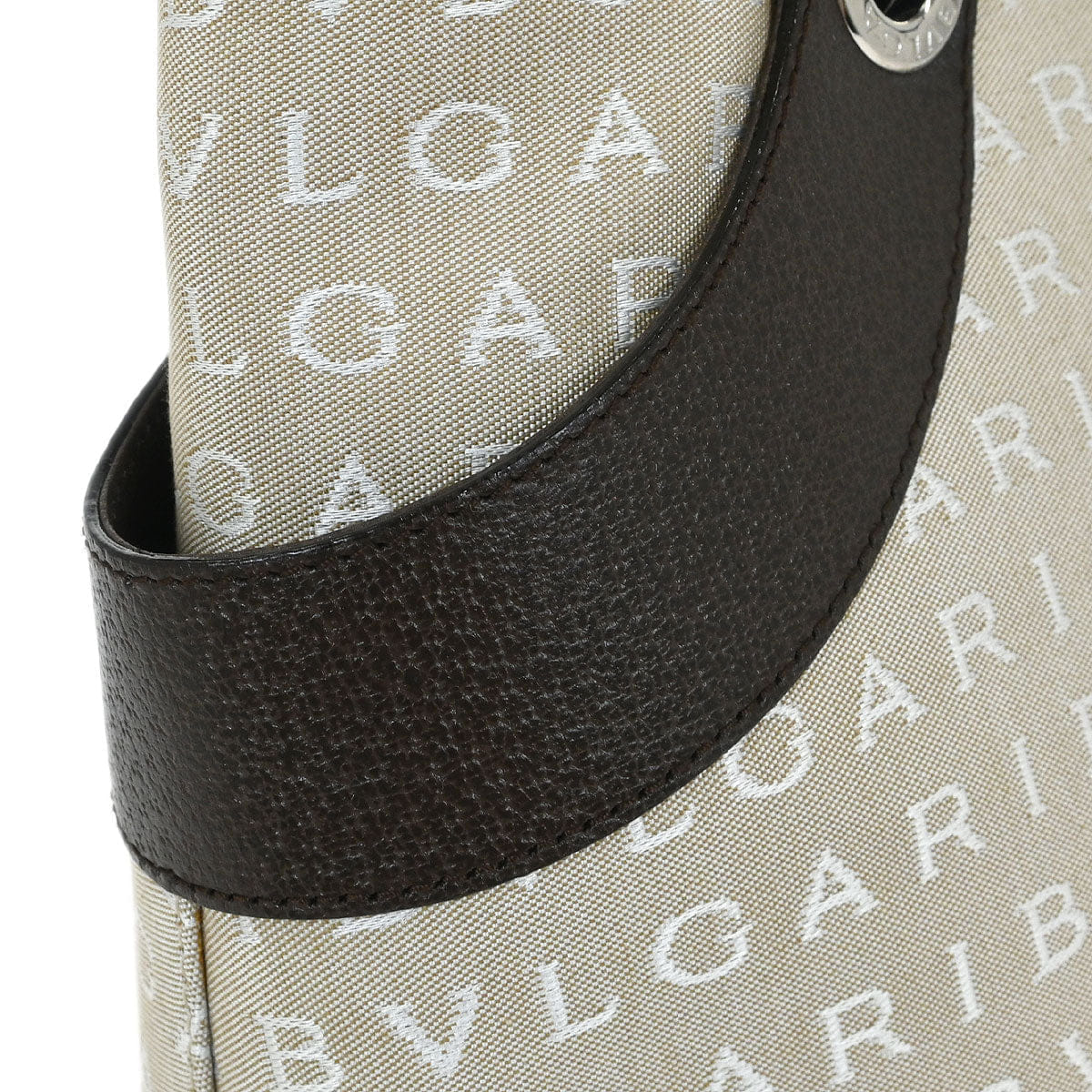Other Brand Bvlgari Beige Brown Logomania Tote Bag