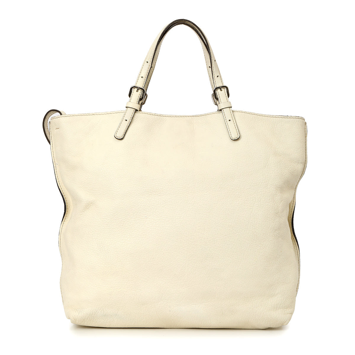 Tods Leather Media Tote Bag One Size