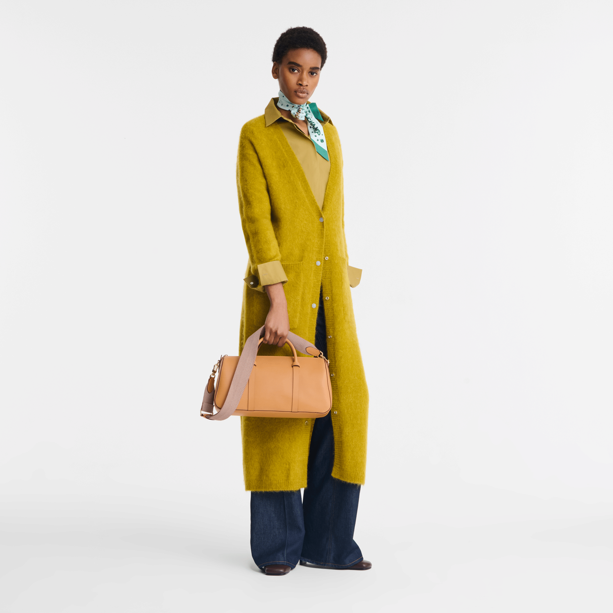 Long Champ Longchamp Daylong L Handbag Vegetal