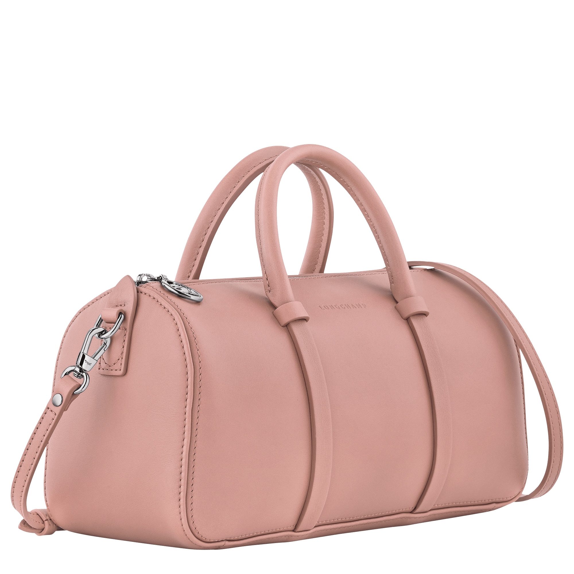 Long Champ Longchamp Daylong M Handbag Pink Tea