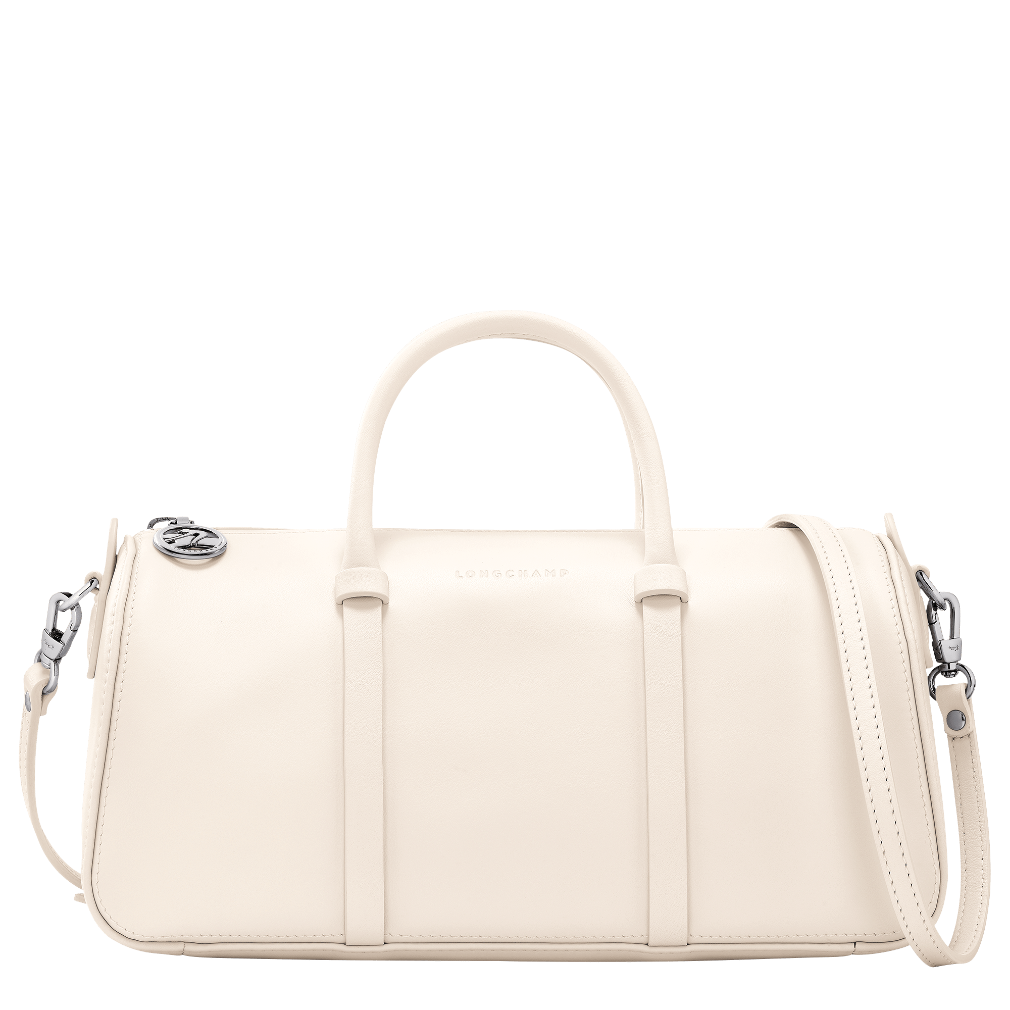 Long Champ Longchamp Daylong M Handbag Ecru