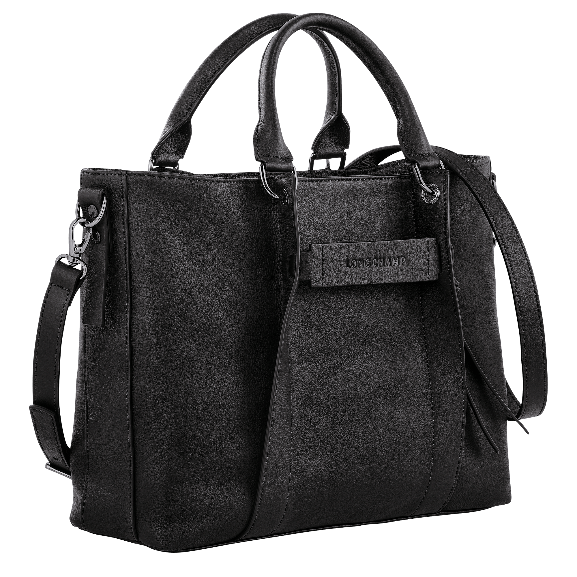 Long Champ Longchamp Longchamp 3D L Handbag Black