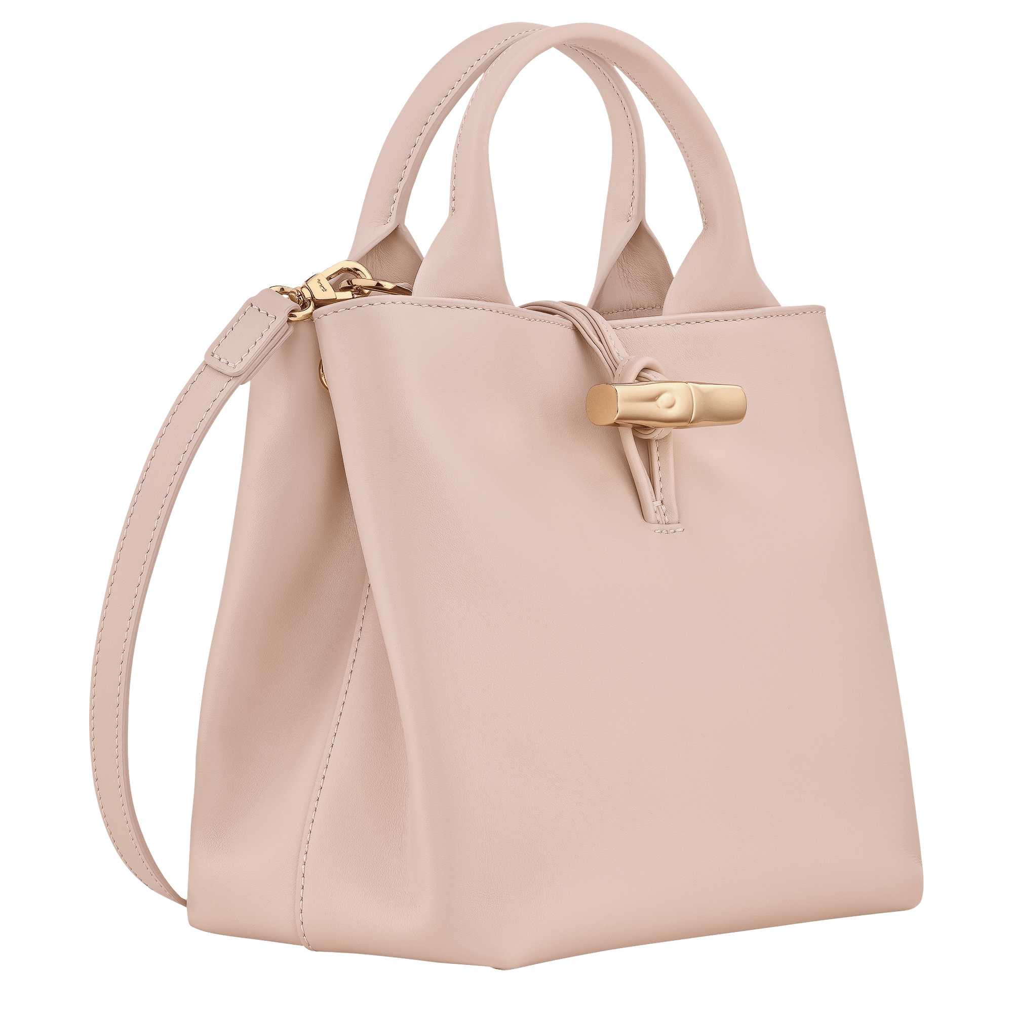 Long Champ Longchamp Le Roseau S Handbag Petal Pink