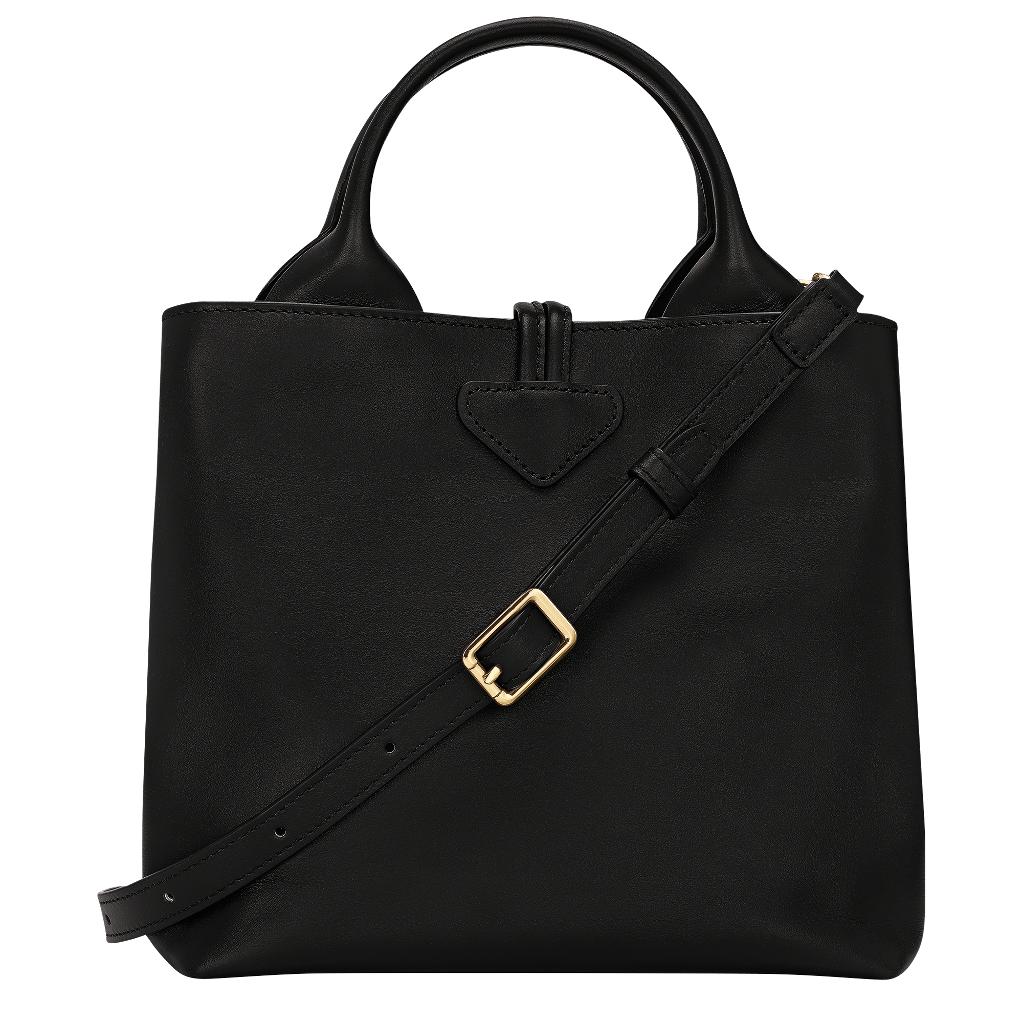 Long Champ Longchamp Le Roseau S Handbag Black