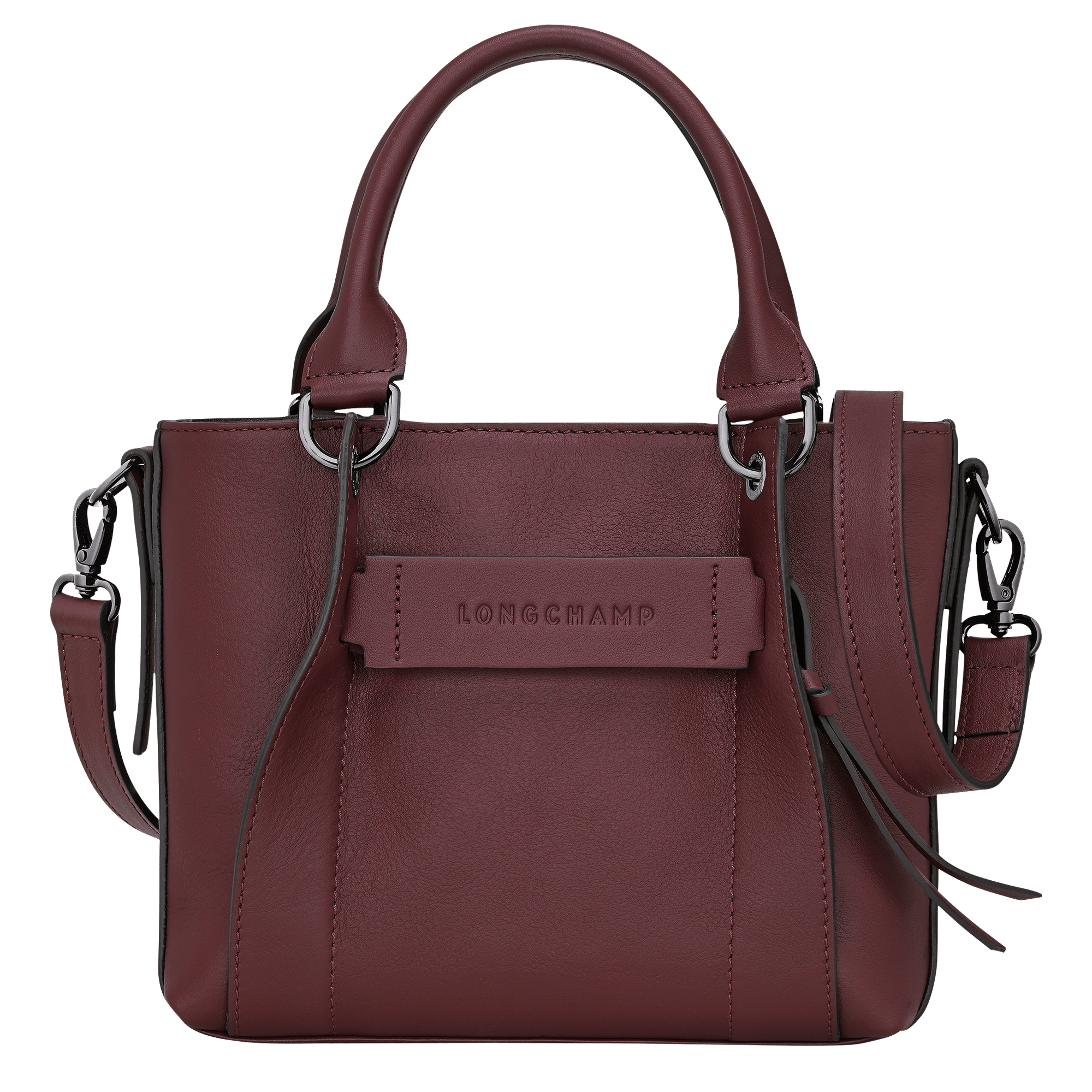 Long Champ Longchamp Longchamp 3D S Handbag Burgundy