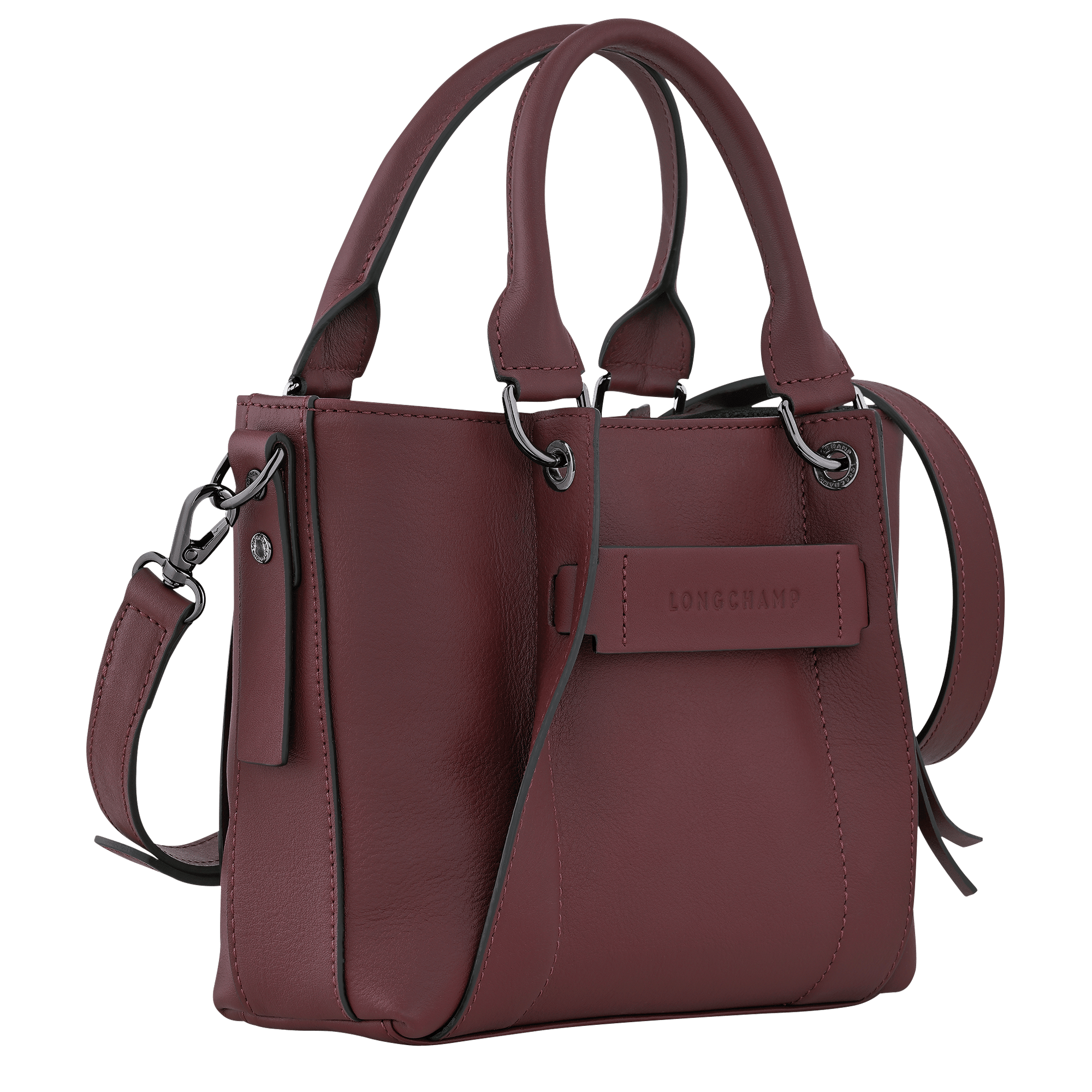 Long Champ Longchamp Longchamp 3D S Handbag Burgundy