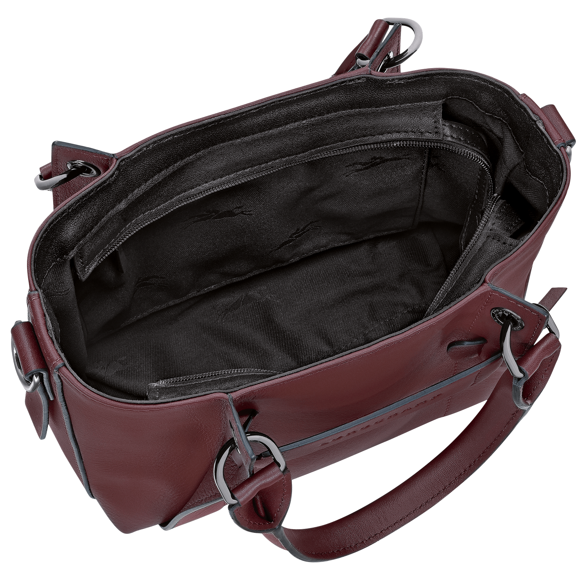 Long Champ Longchamp Longchamp 3D S Handbag Burgundy
