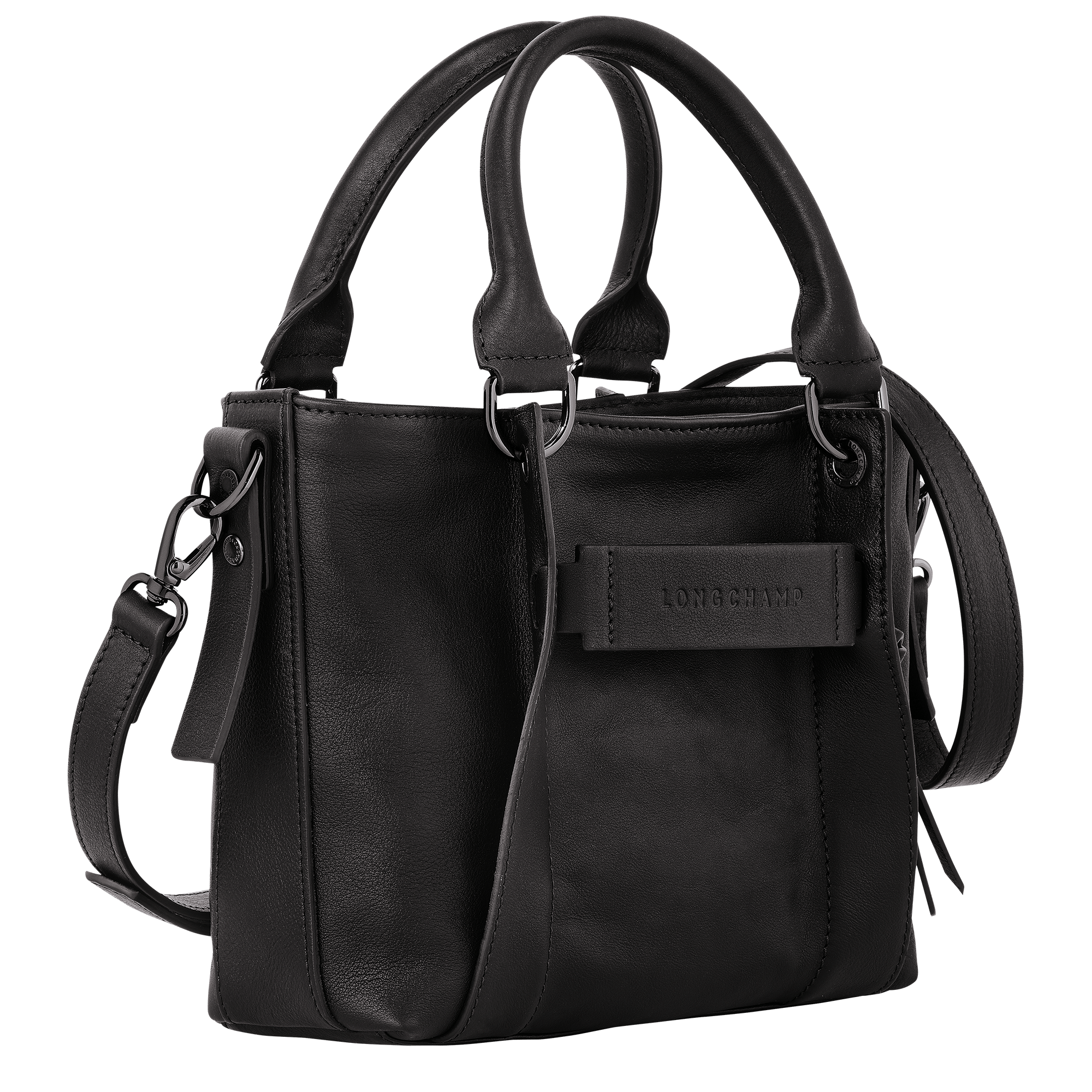 Long Champ Longchamp Longchamp 3D S Handbag Black