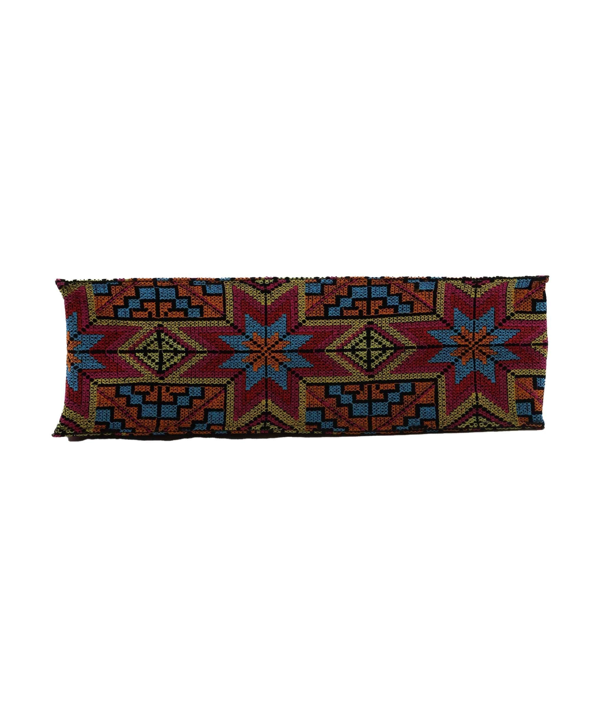HANDMADE Embroidered Handmade Tote Orange / Red DXBS2976