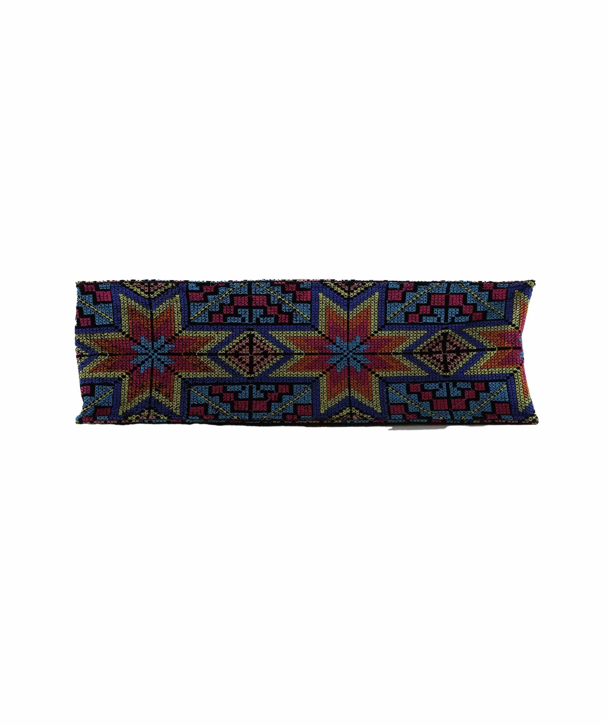 HANDMADE Embroidered Handmade Tote Blue / Yellow DXBS2977
