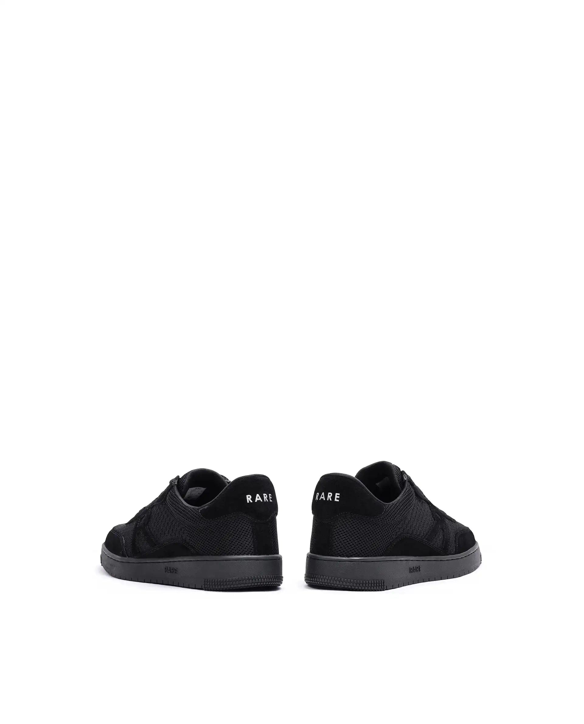 RAREZ Rare Rabbit Men's Flint Black Lace - Up Closure Sneaker