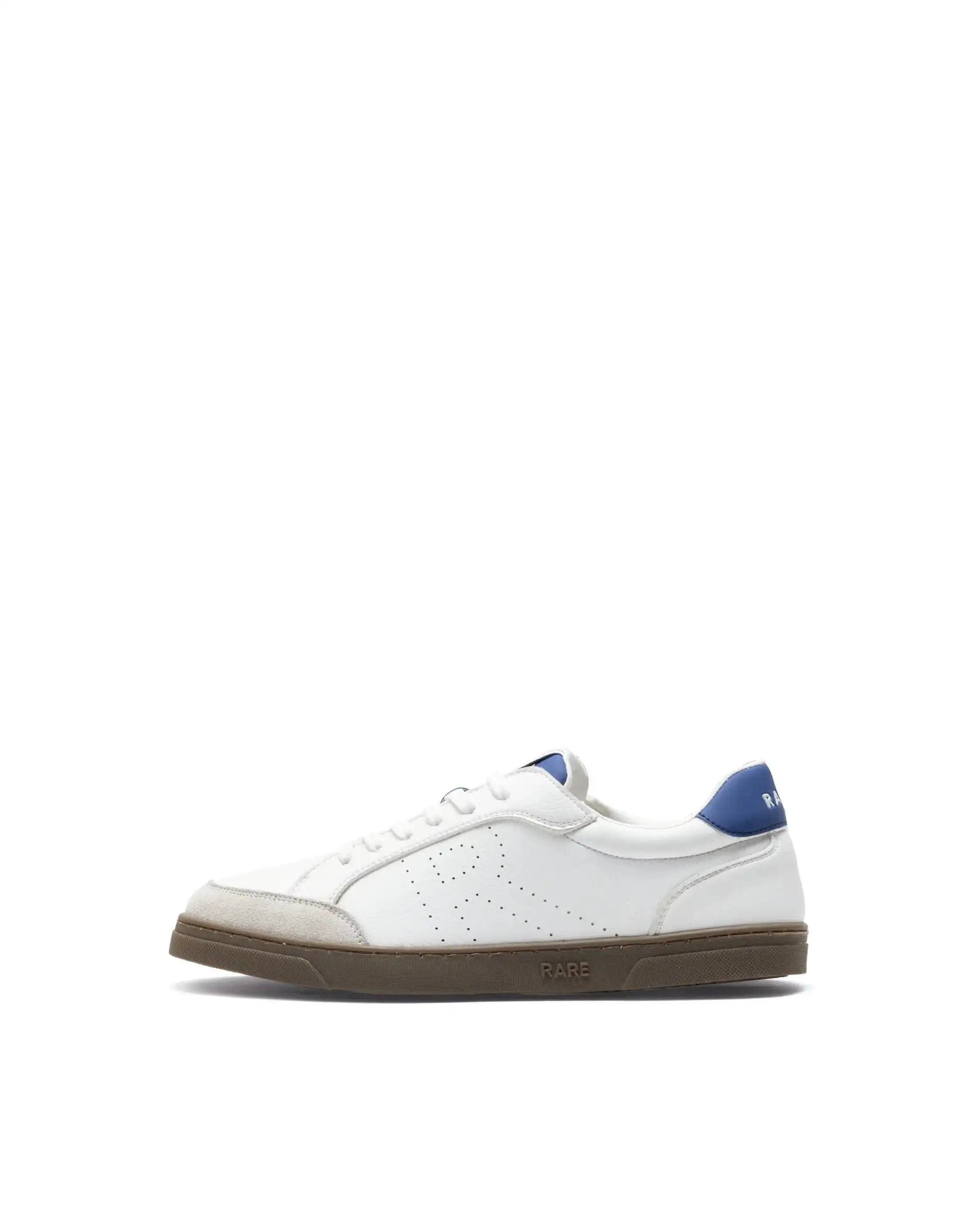 RAREZ Rare Rabbit Men's Knox Blue Micro Fiber Causal Sneaker