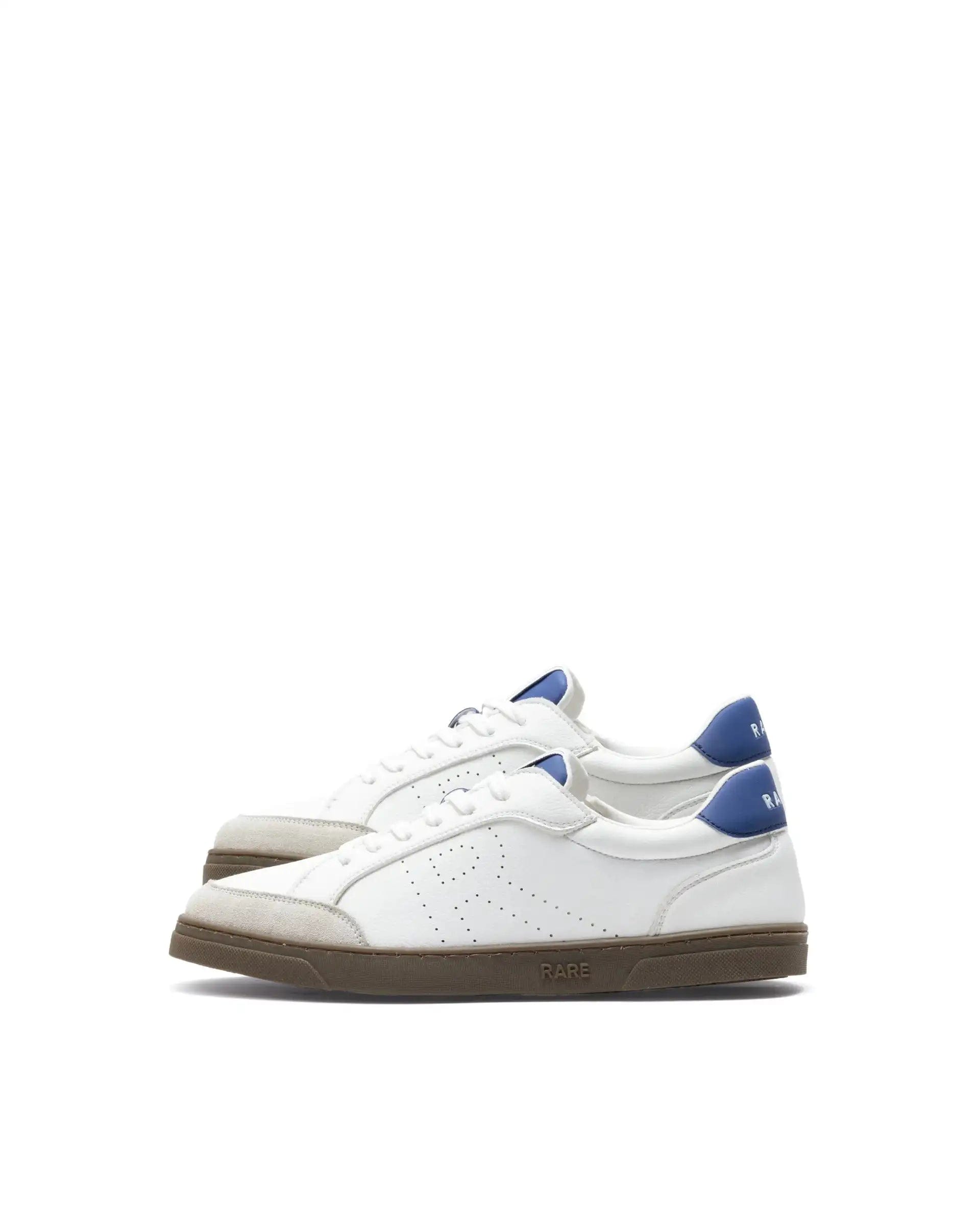 RAREZ Rare Rabbit Men's Knox Blue Micro Fiber Causal Sneaker