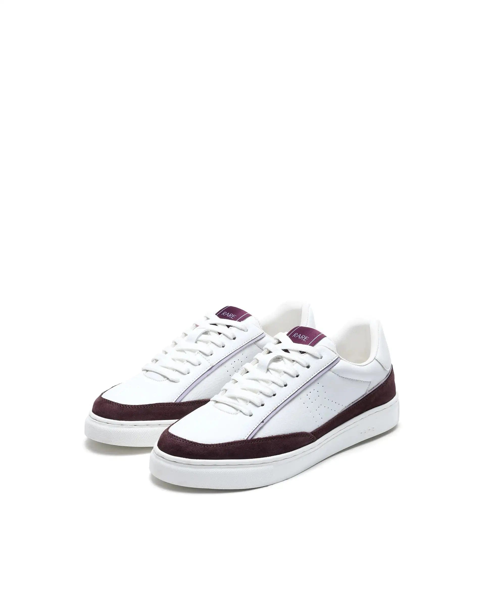 RAREZ Rare Rabbit Men's Kennen Purple Micro Fiber Causal Sneaker