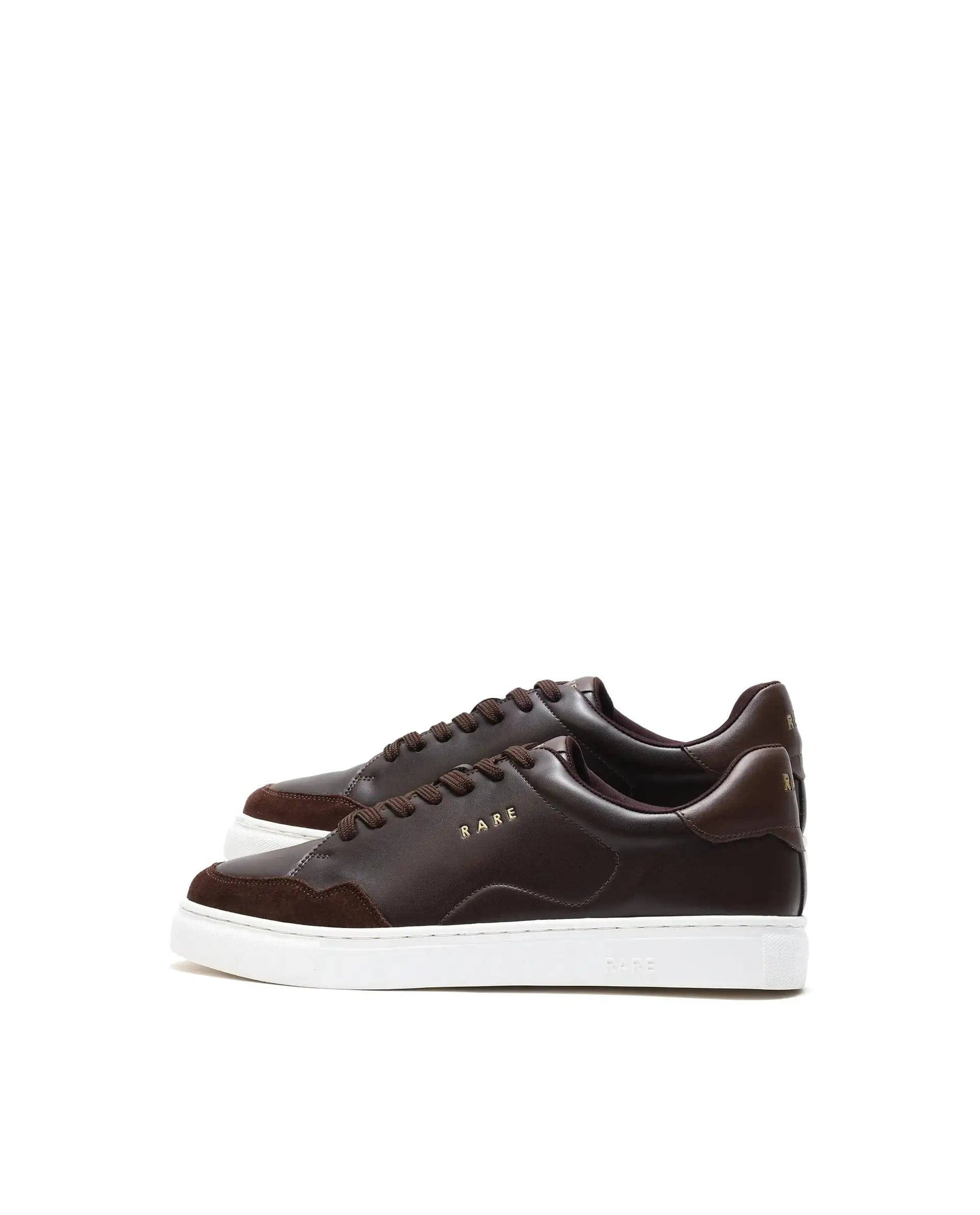 RAREZ Rare Rabbit Men's Mawi Brown Micro Fiber Causal Sneaker