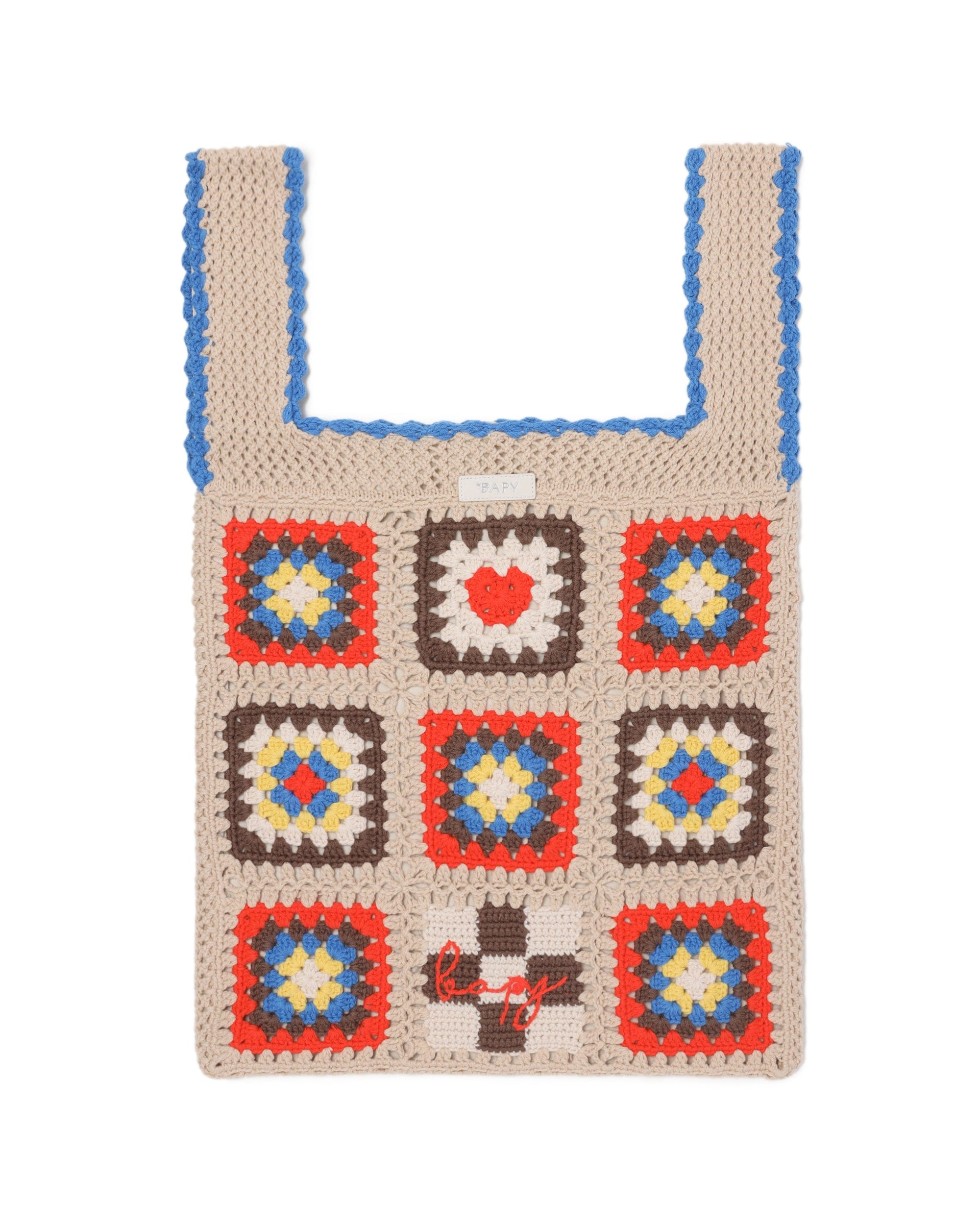 BAPY Crochet tote bag