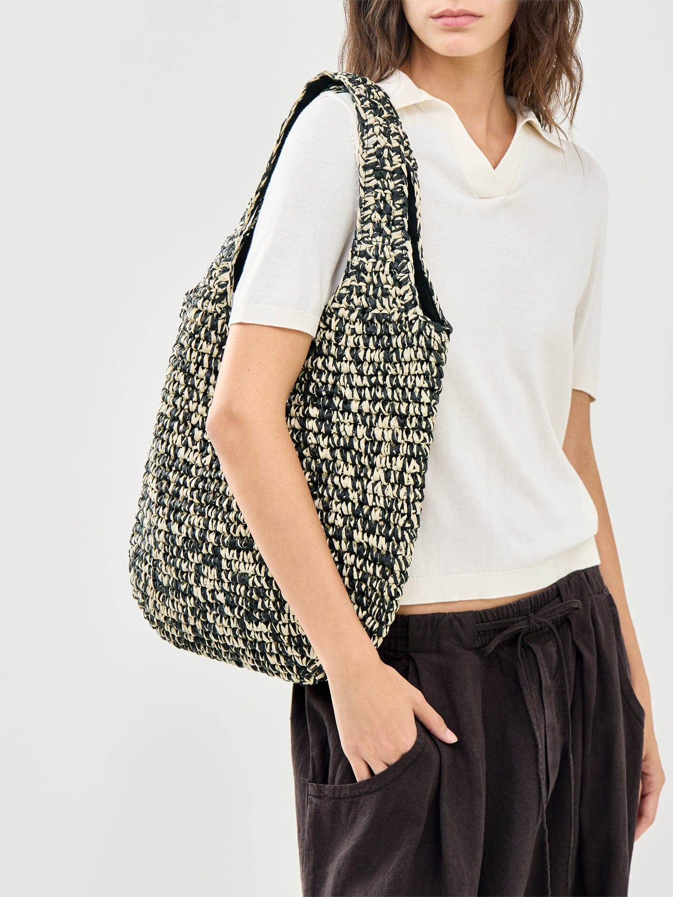 Pieces Golnia Shopper Tote Bag Multi