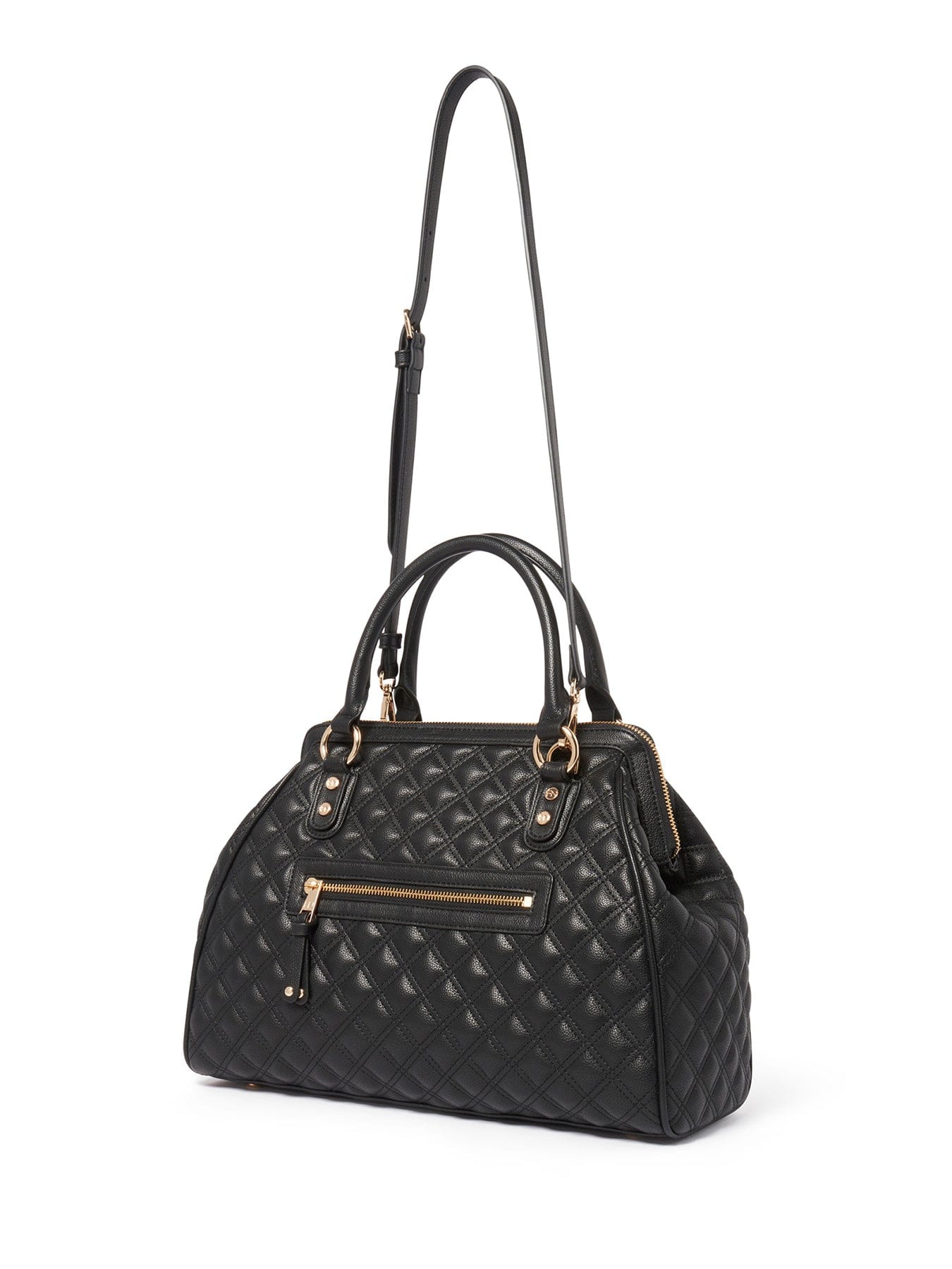 Forever New Signature Grace Quilted Tote Bag Black