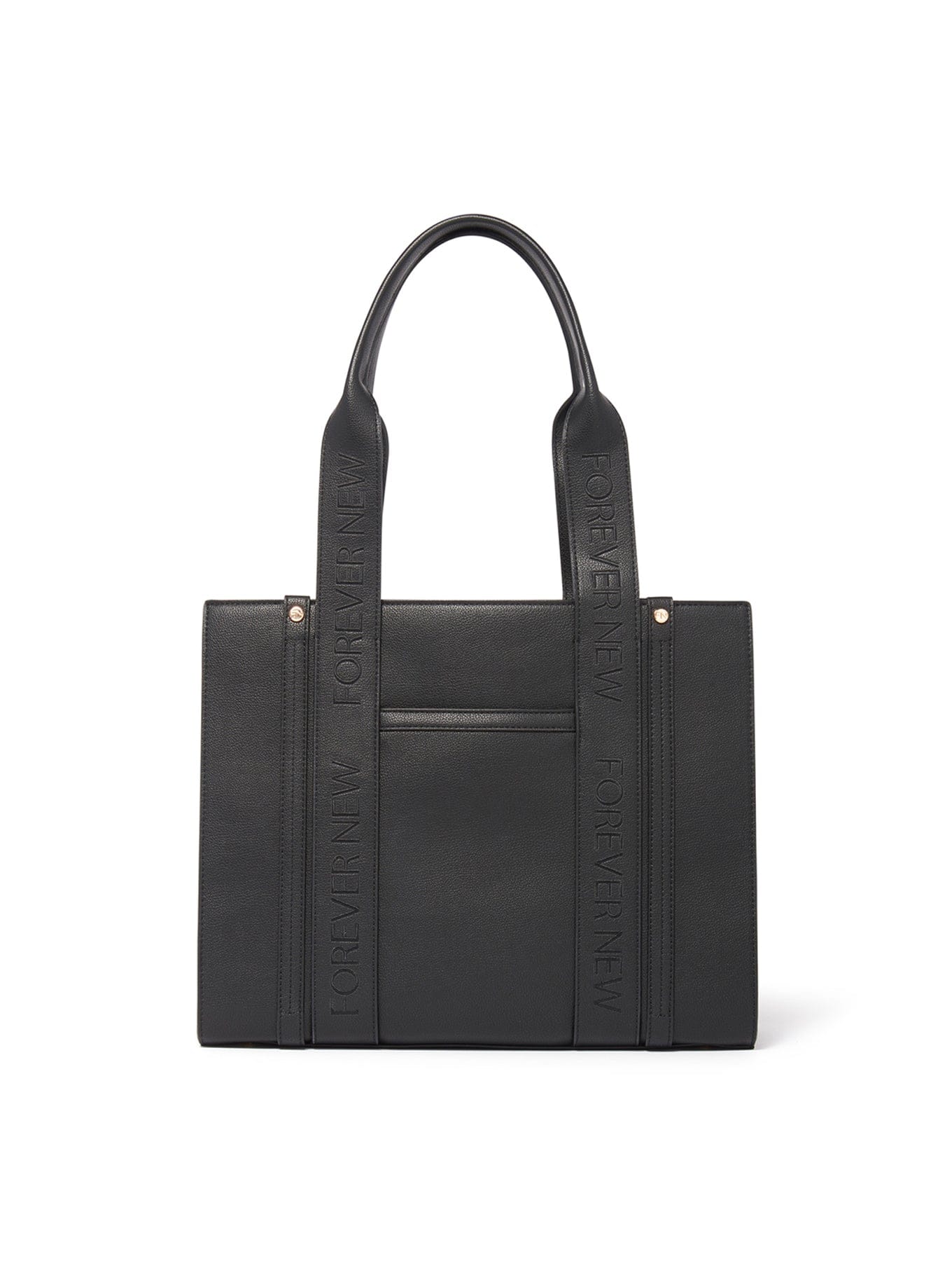 Forever New Signature Alison Structured Tote Bag Black