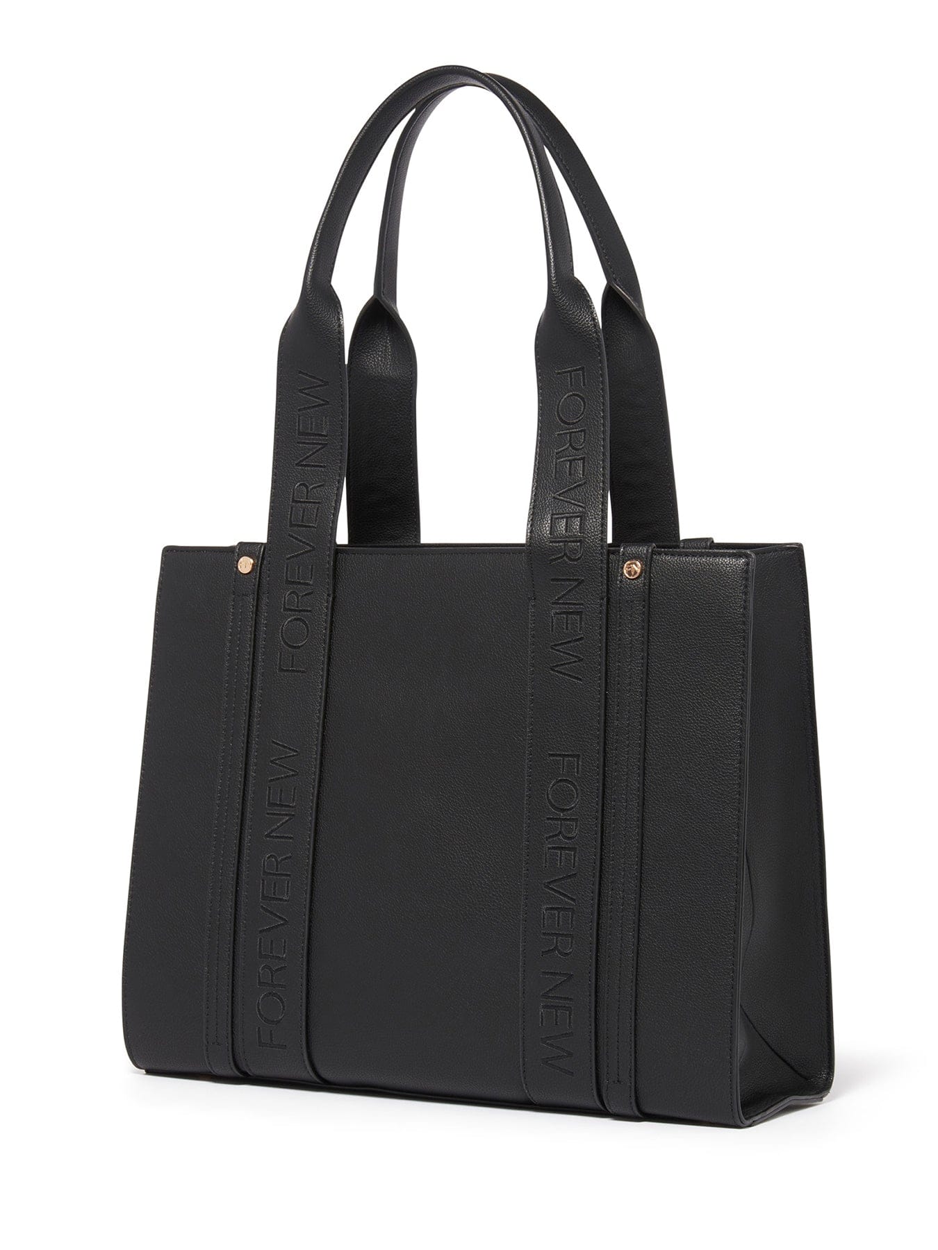 Forever New Signature Alison Structured Tote Bag Black