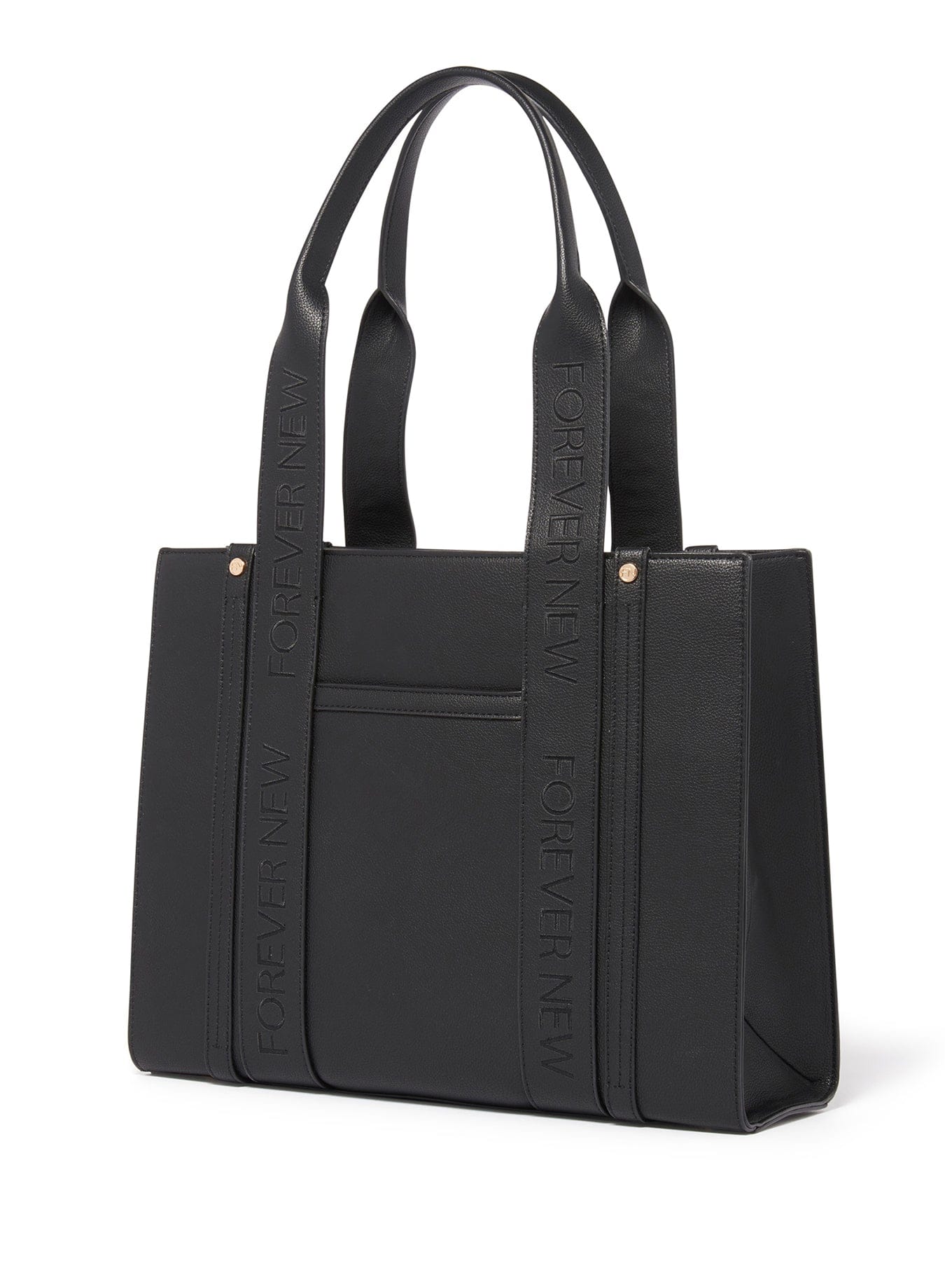 Forever New Signature Alison Structured Tote Bag Black