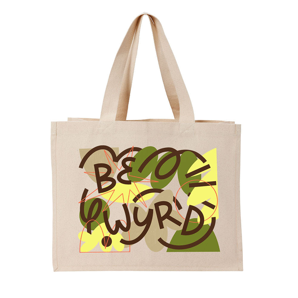 C.D x UN:IK Be Wyrd Organic Shopper Tote - Natural