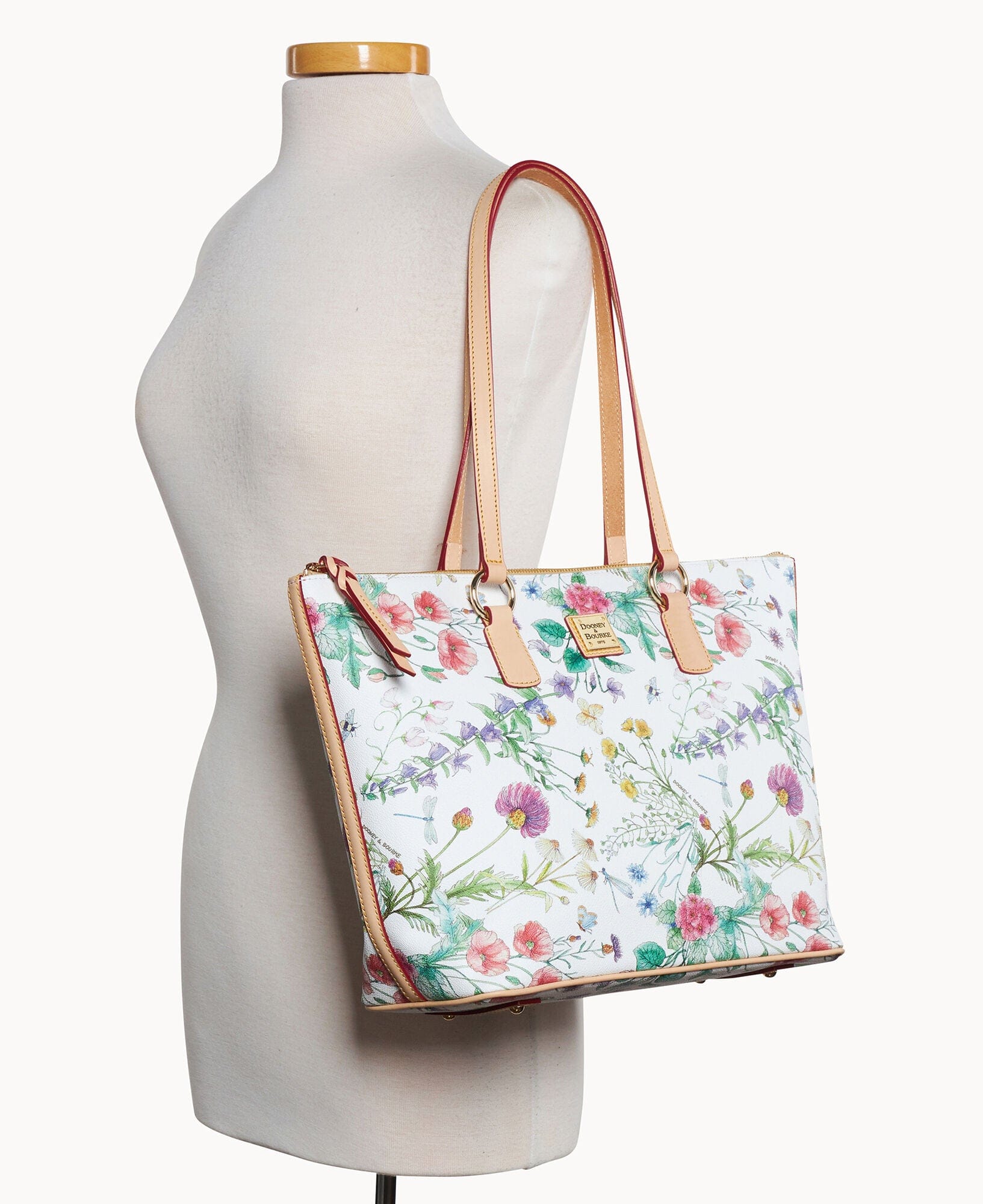 Dooney & Bourke Botanical Wren Zip Tote
