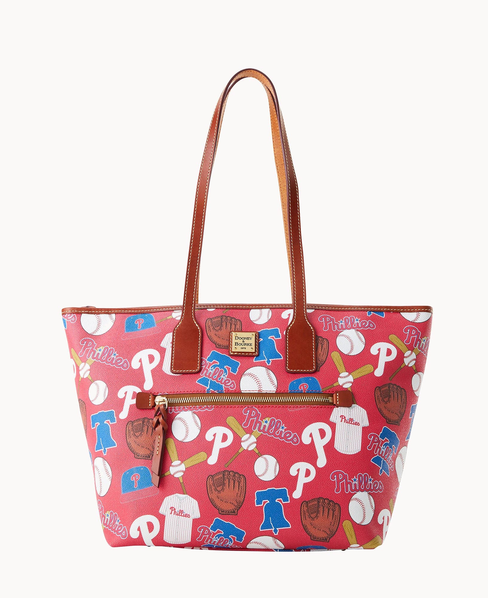 Dooney & Bourke MLB Phillies Zip Tote