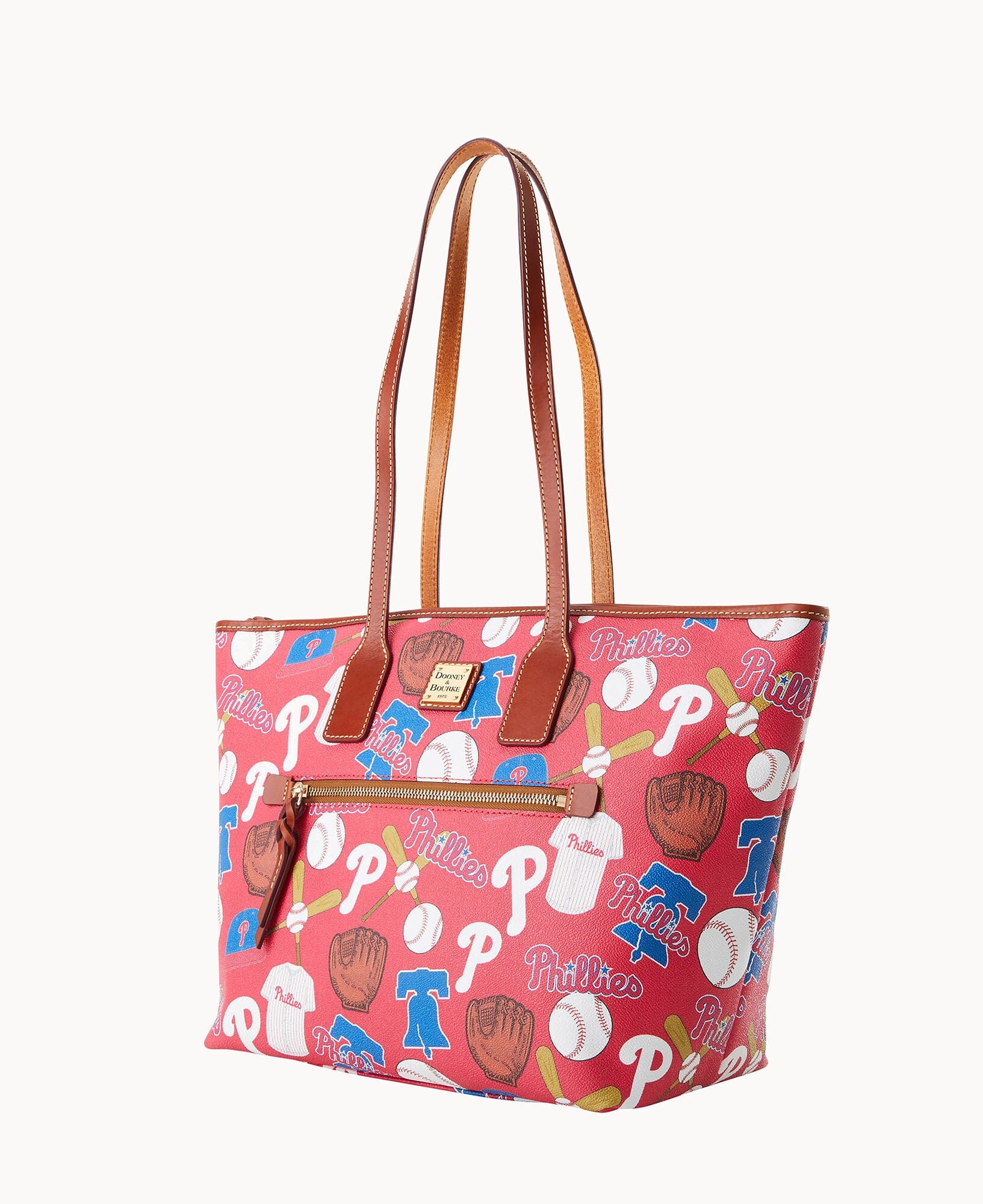 Dooney & Bourke MLB Phillies Zip Tote
