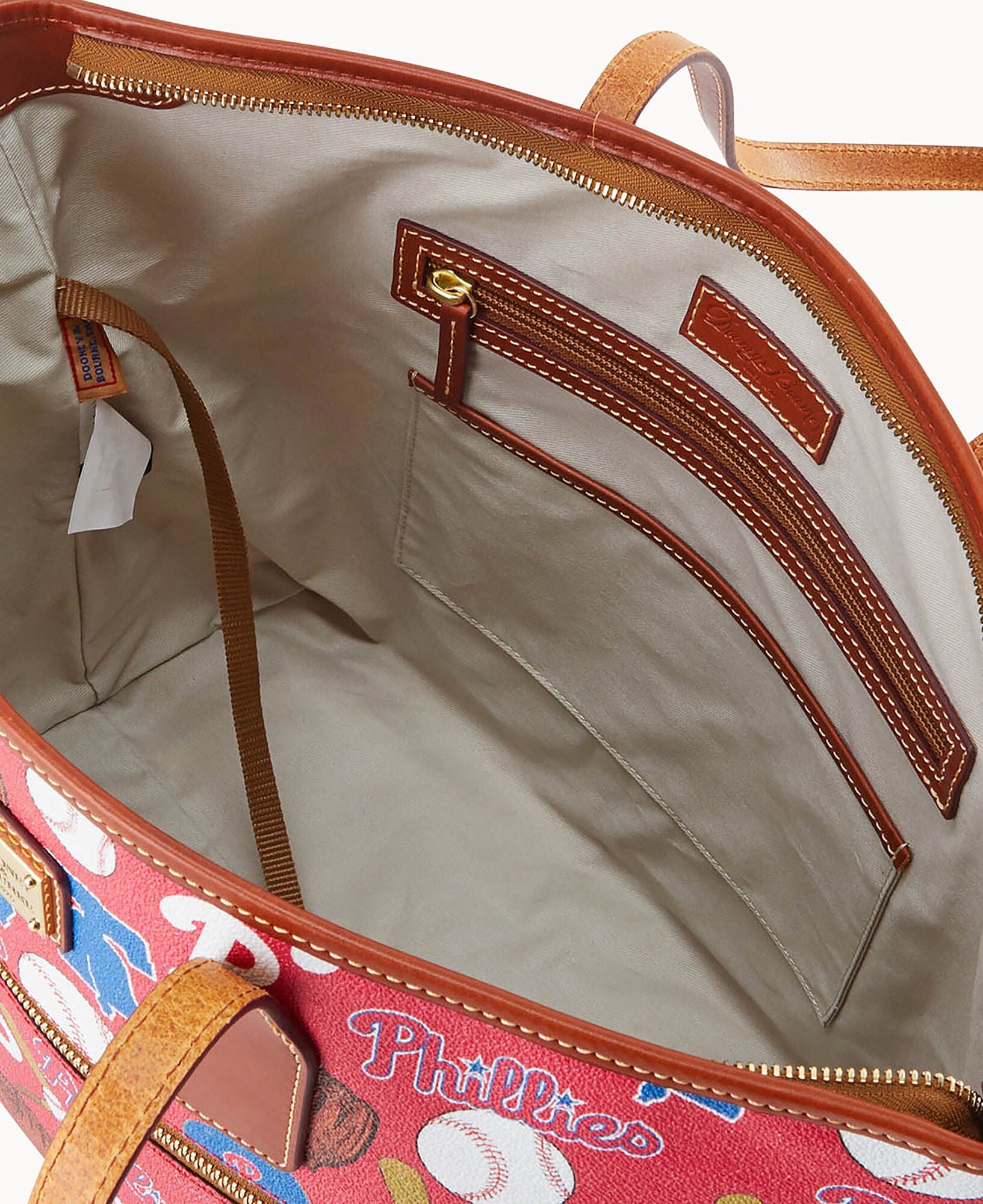 Dooney & Bourke MLB Phillies Zip Tote