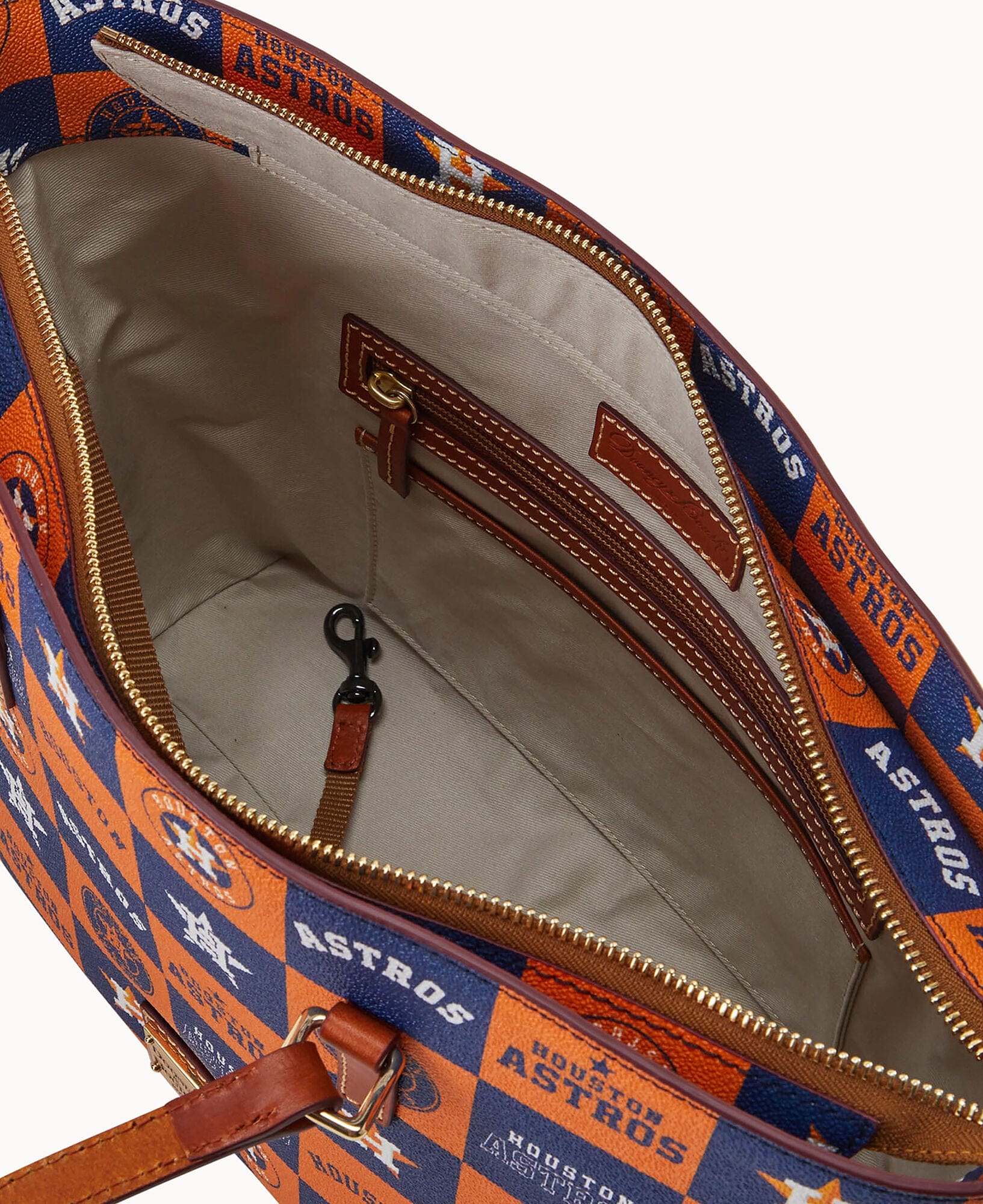 Dooney & Bourke MLB Astros Zip Tote