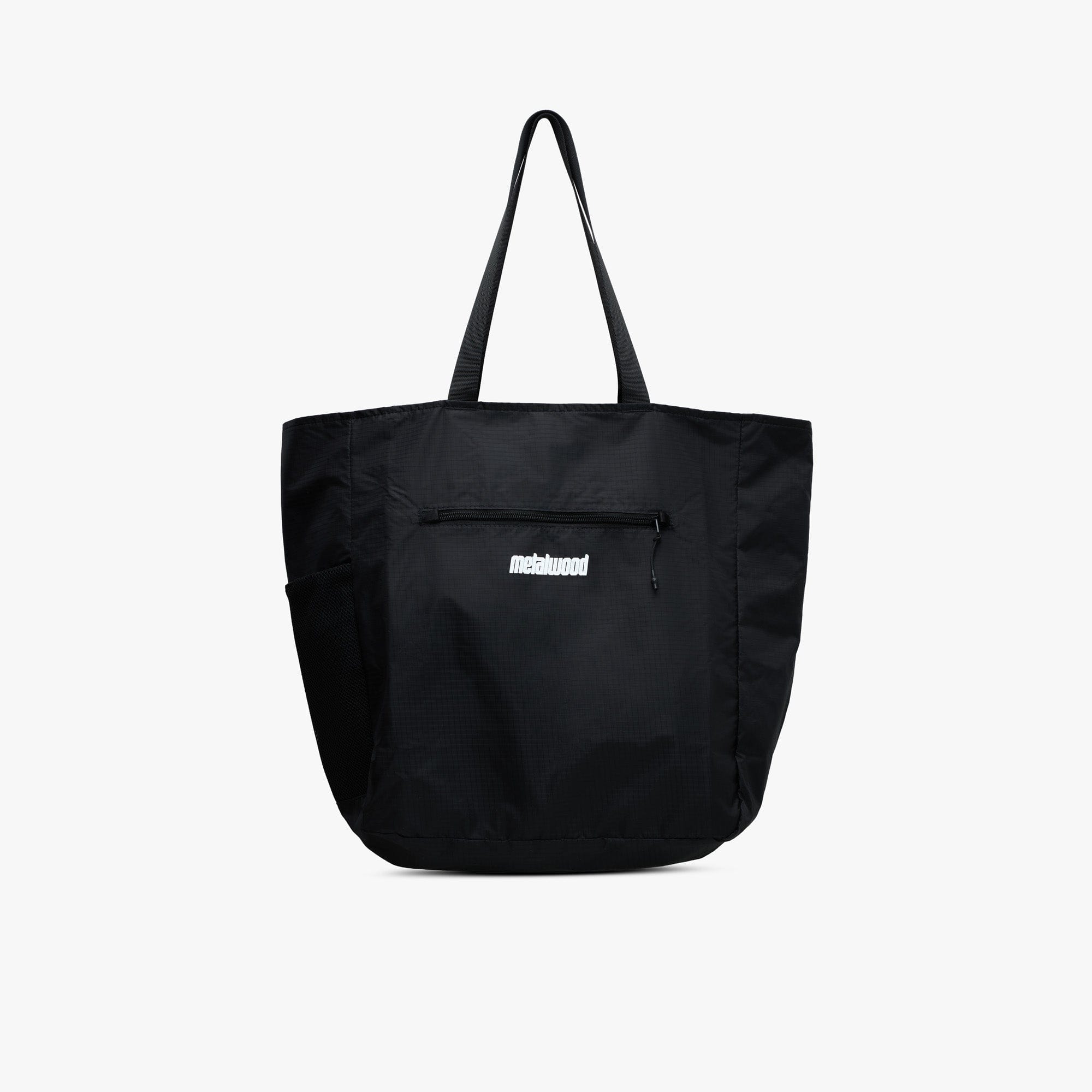 Metalwood Pocketable Tote / Black