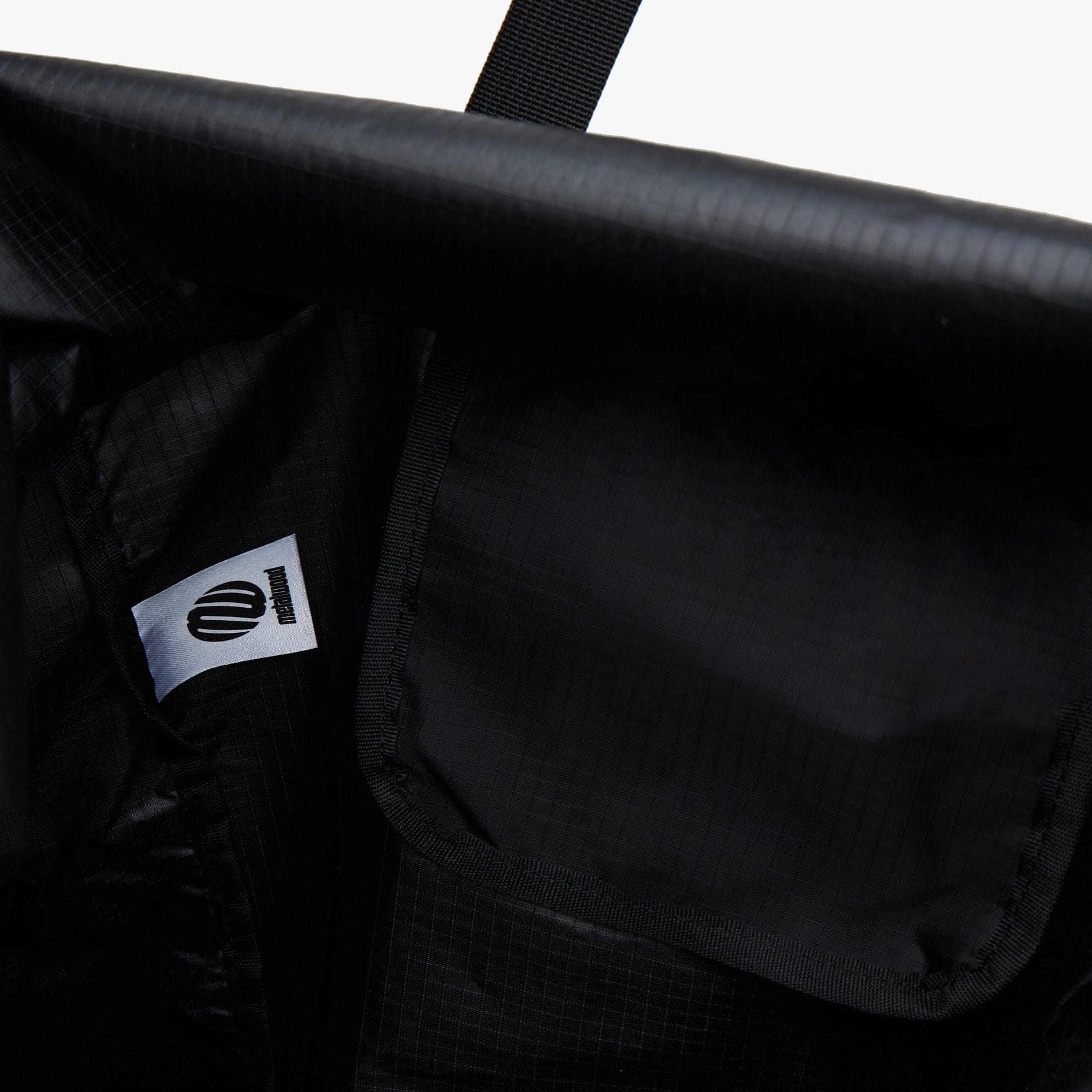 Metalwood Pocketable Tote / Black