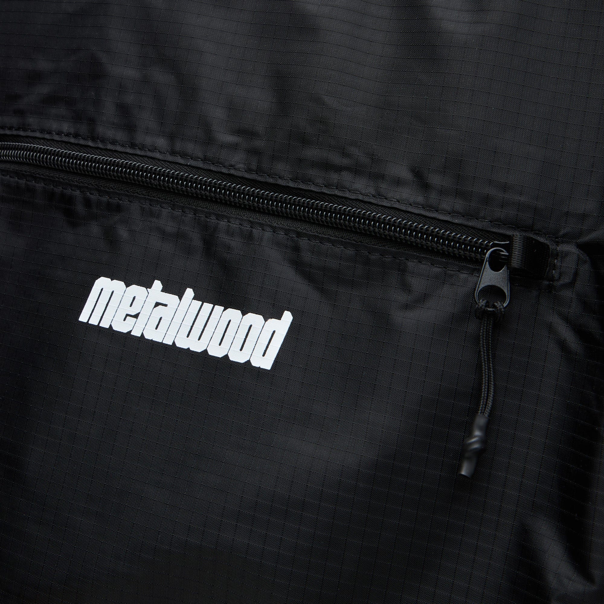 Metalwood Pocketable Tote / Black