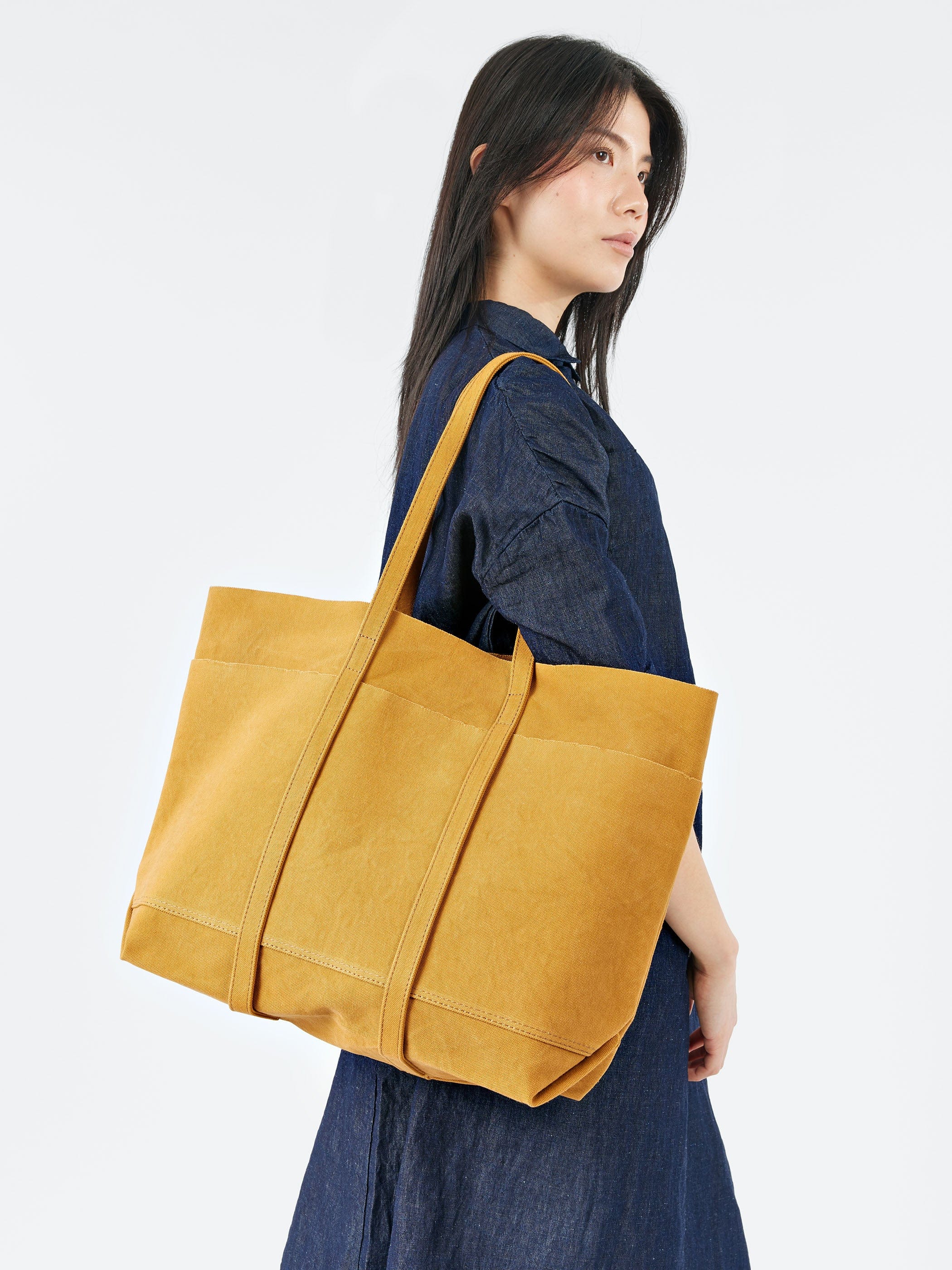 Amiacalva Medium Washed Canvas Tote