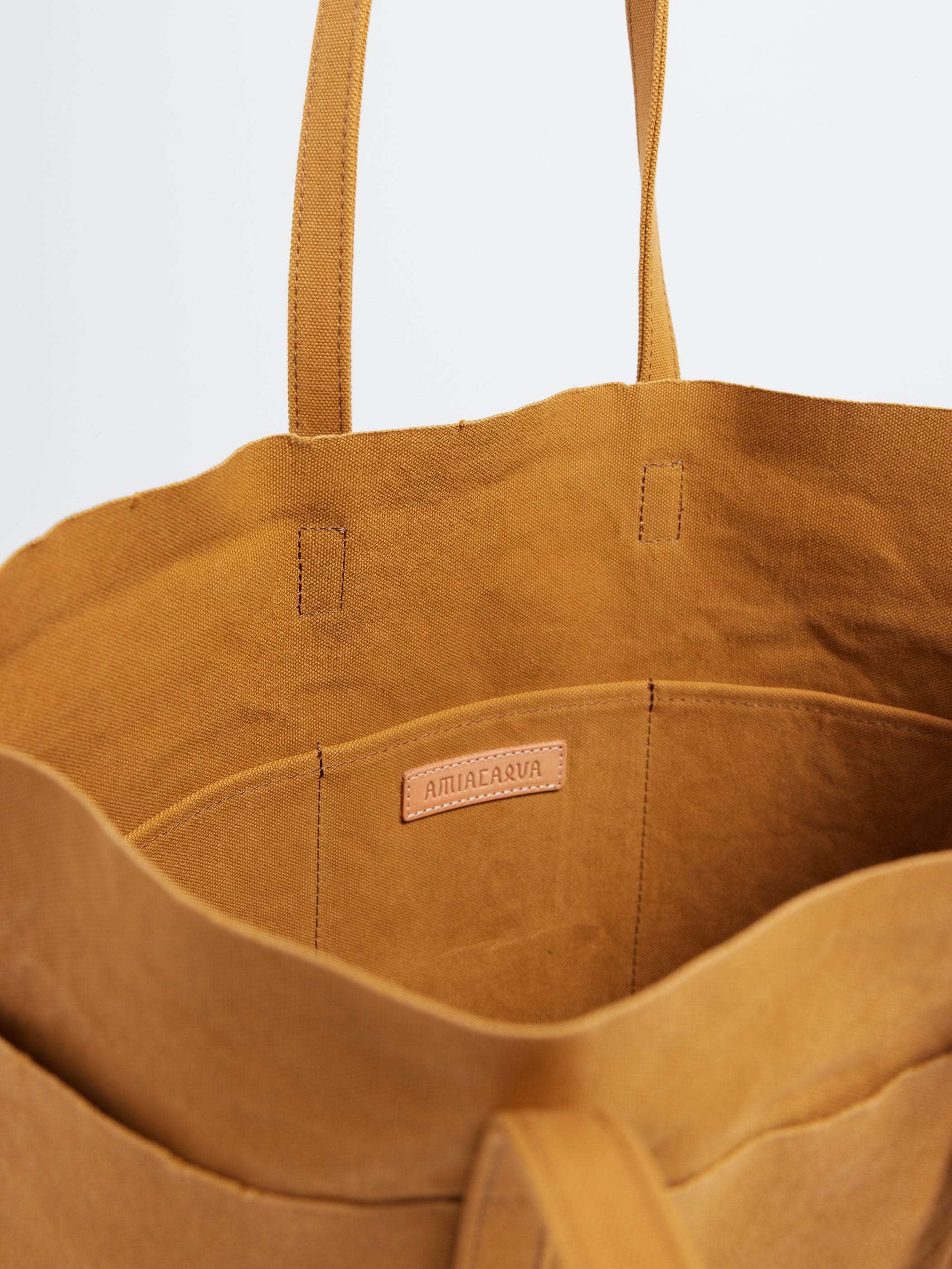 Amiacalva Medium Washed Canvas Tote