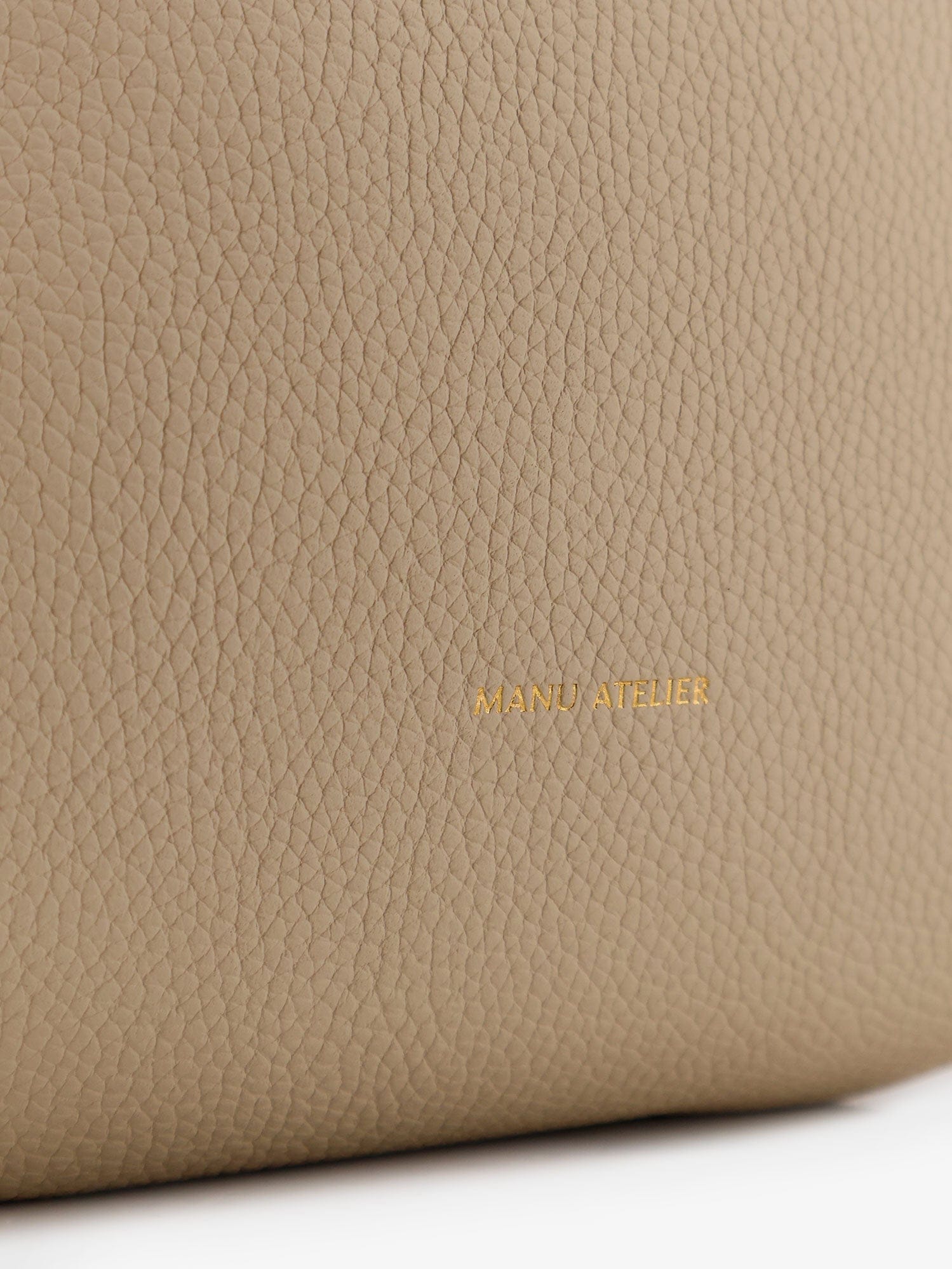 MANU Atelier Mini Tote du Jour leather shoulder bag