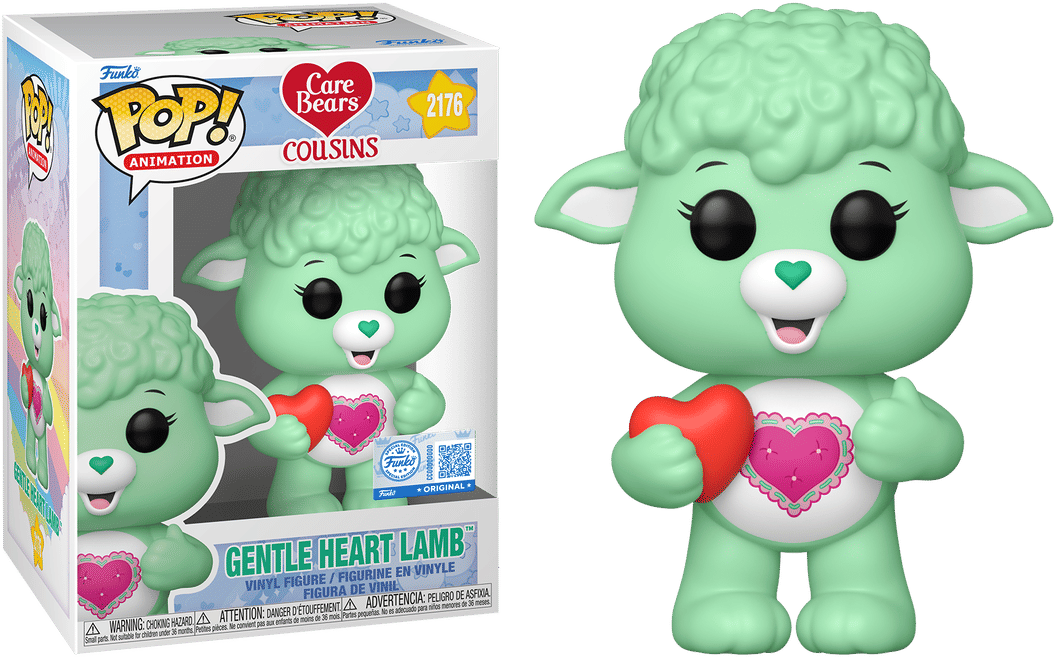 Funko Care Bear Cousins - Gentle Heart Lamb Pop! Vinyl