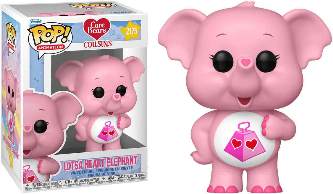 Funko Care Bear Cousins - Lotsa Heart Elephant Pop! Vinyl
