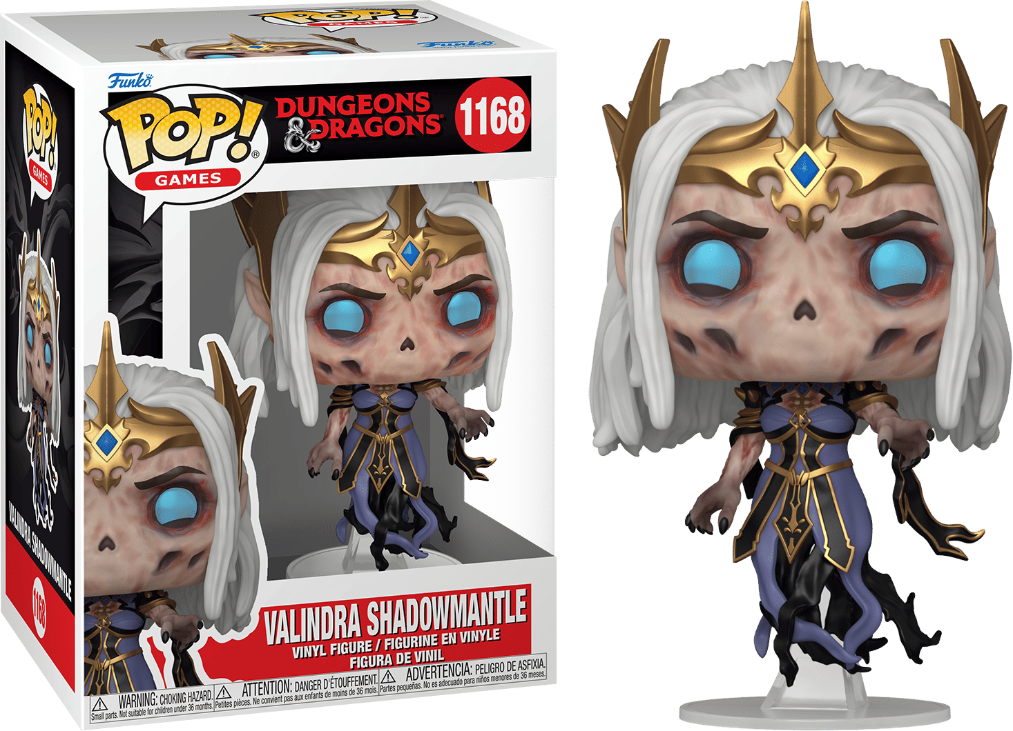 Funko Dungeons & Dragons - Valindra Shadowmantle Pop! Vinyl