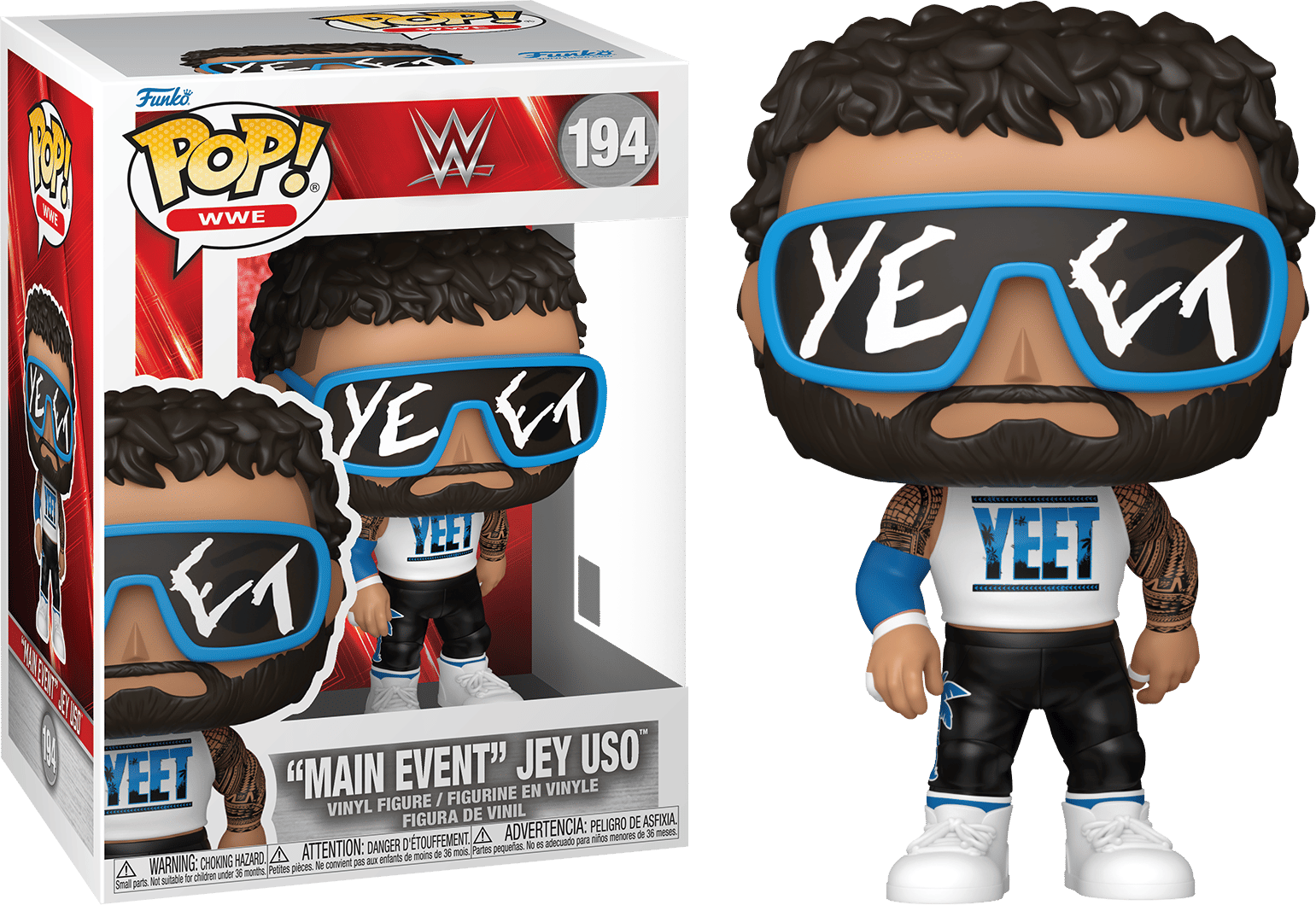Funko WWE - Main Event Jey Uso Pop! Vinyl