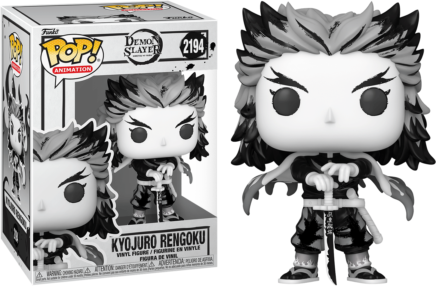 Funko Demon Slayer - Rengoku (Sumi - Ink) Pop! Vinyl