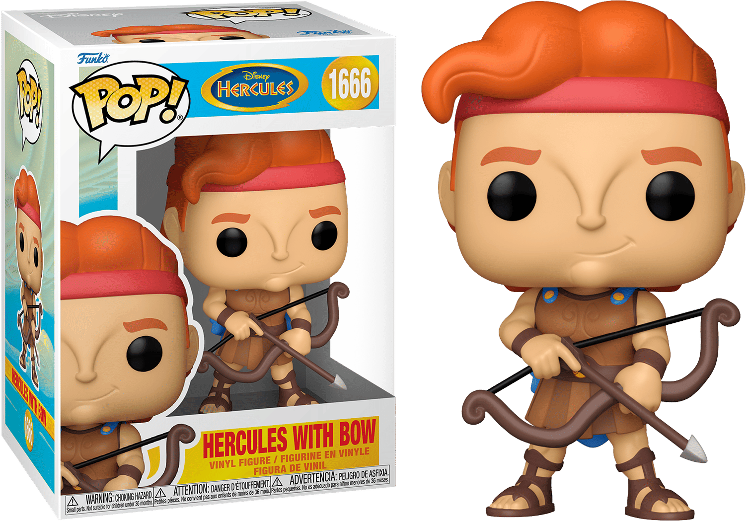Funko Hercules (1997) - Hercules with Bow Pop! Vinyl